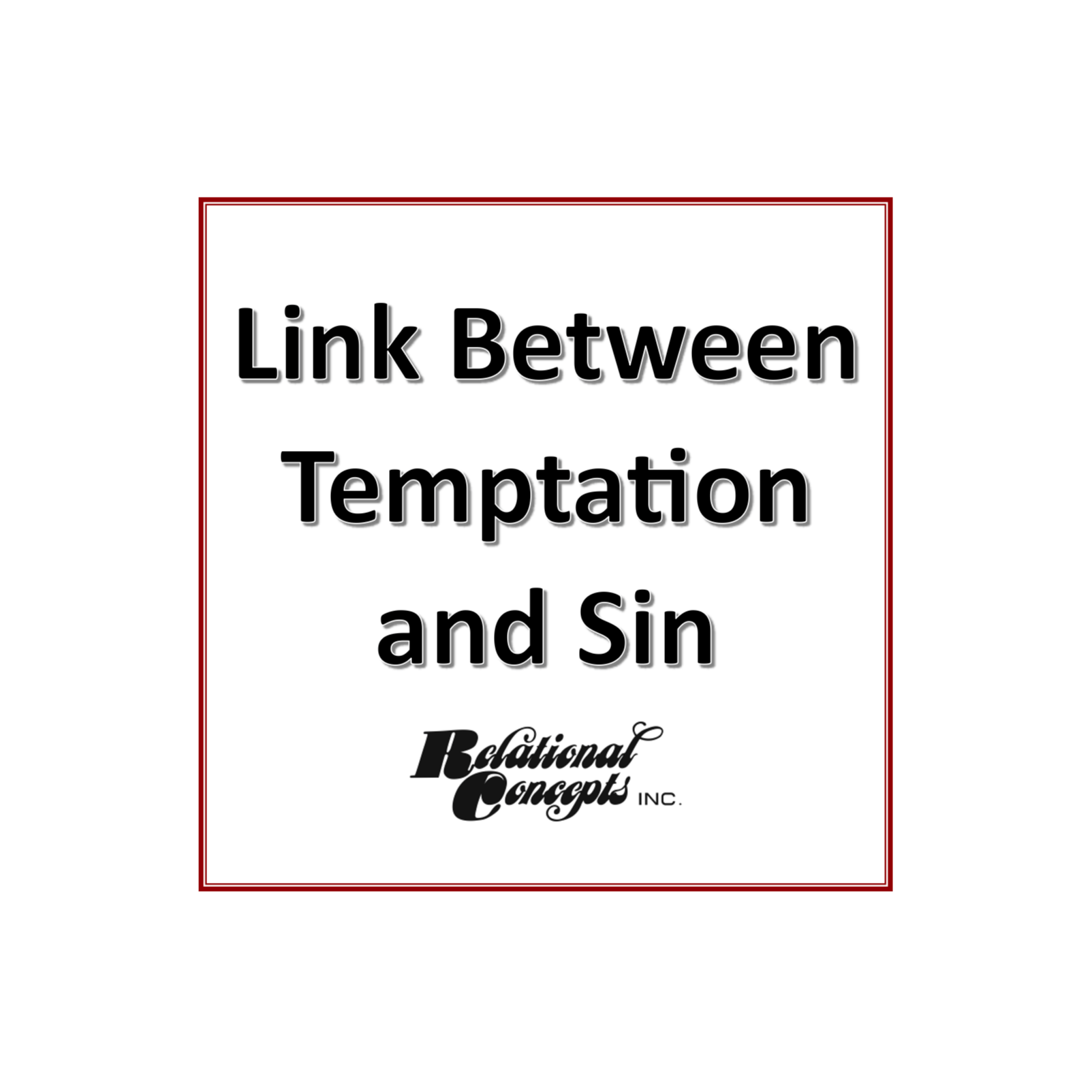 Link Between Temptation and Sin