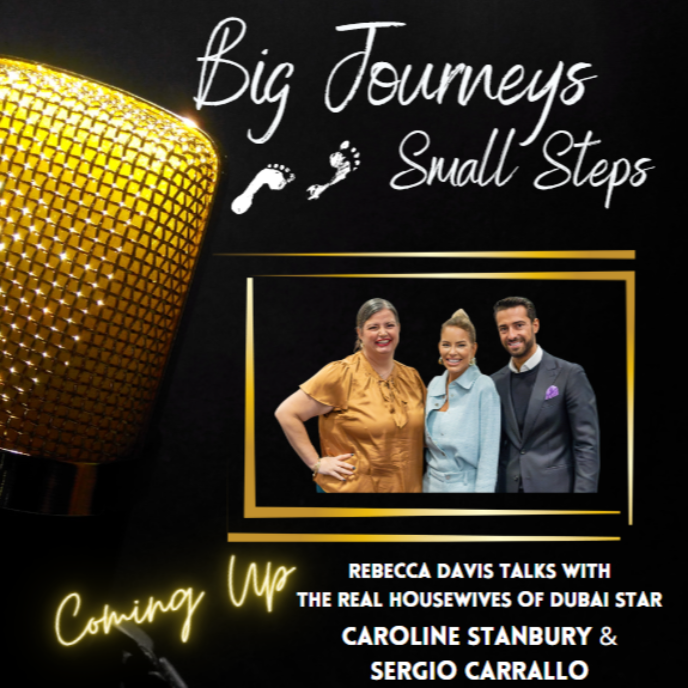 Caroline Stanbury and Sergio Carrallo episode artwork