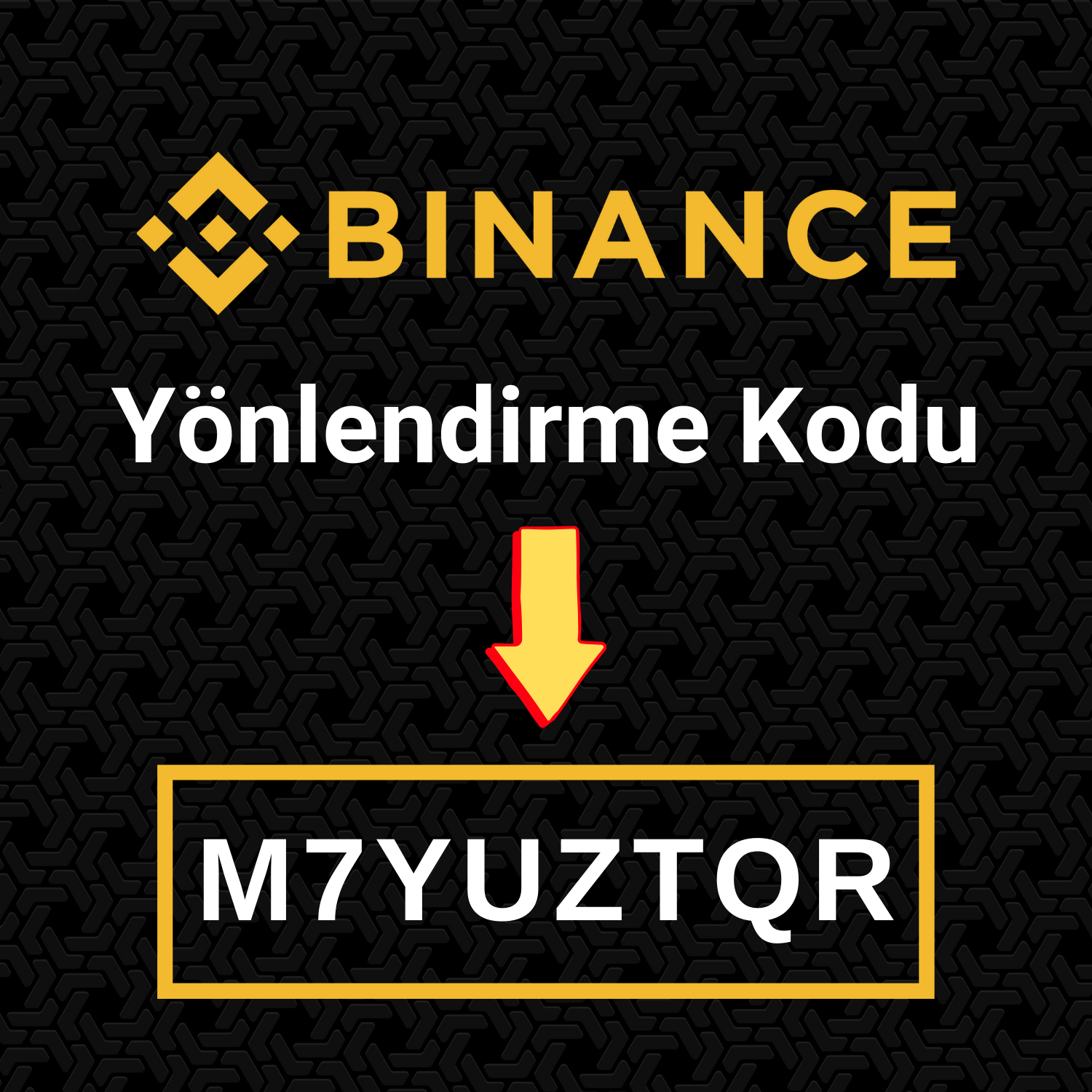 Binance Yönlendirme Kodu: M7YUZTQR (Hoş geldin bonusu)  episode artwork