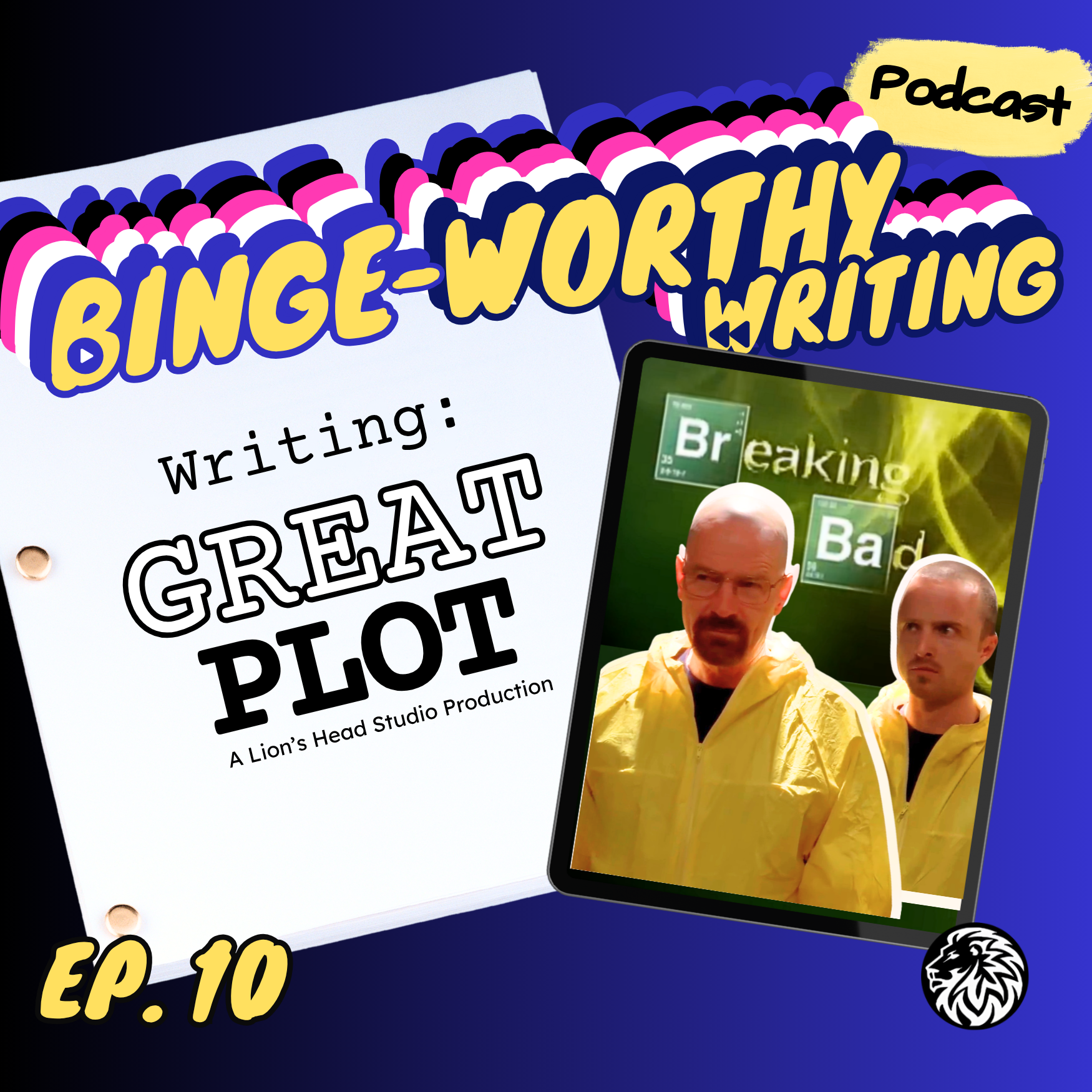 Writing GREAT PLOT (Breaking Bad) episode artwork