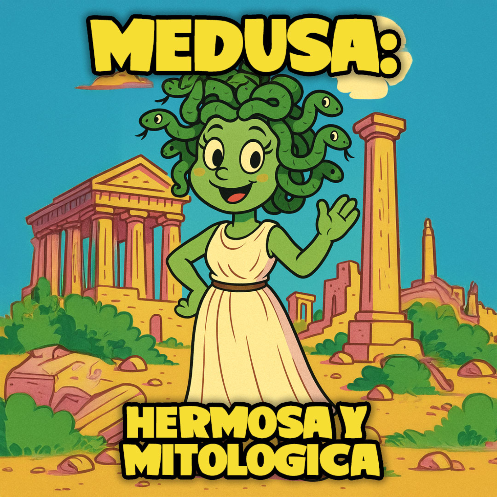 Medusa: Hermosa y mitológica