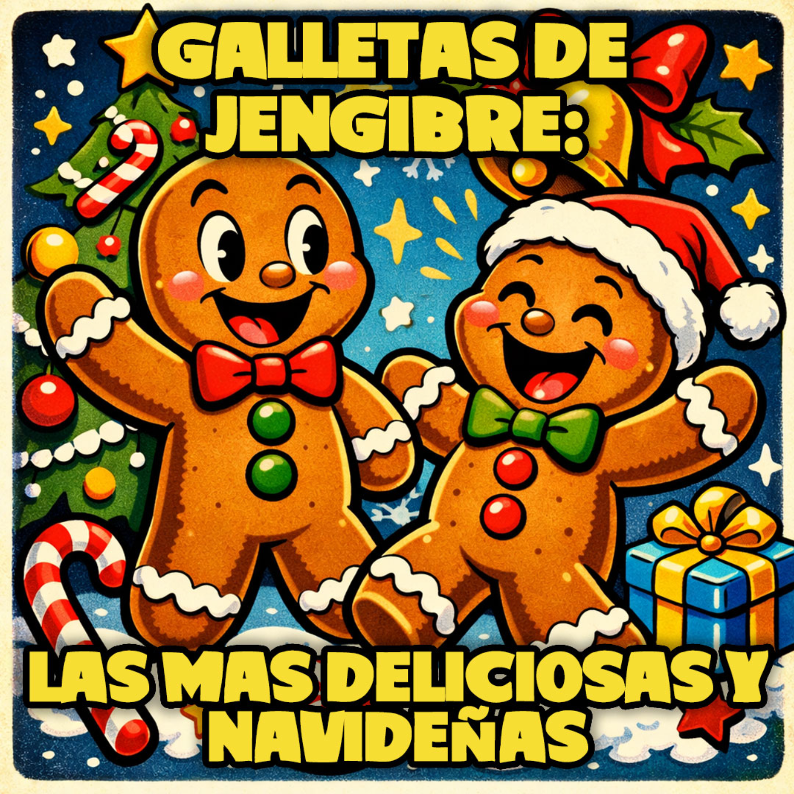 Galletas de Jengibre: Las más deliciosas y Navideñas