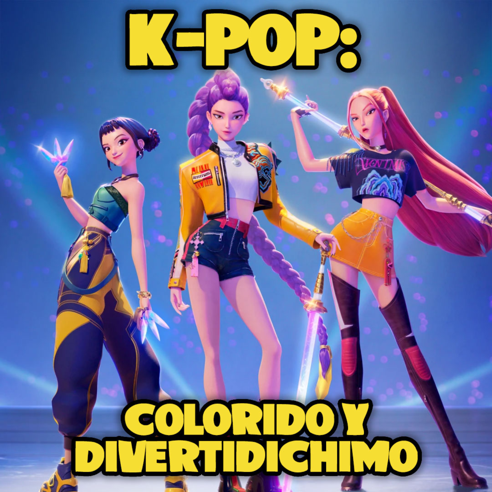 El k-pop: Colorido y divertidíchimo