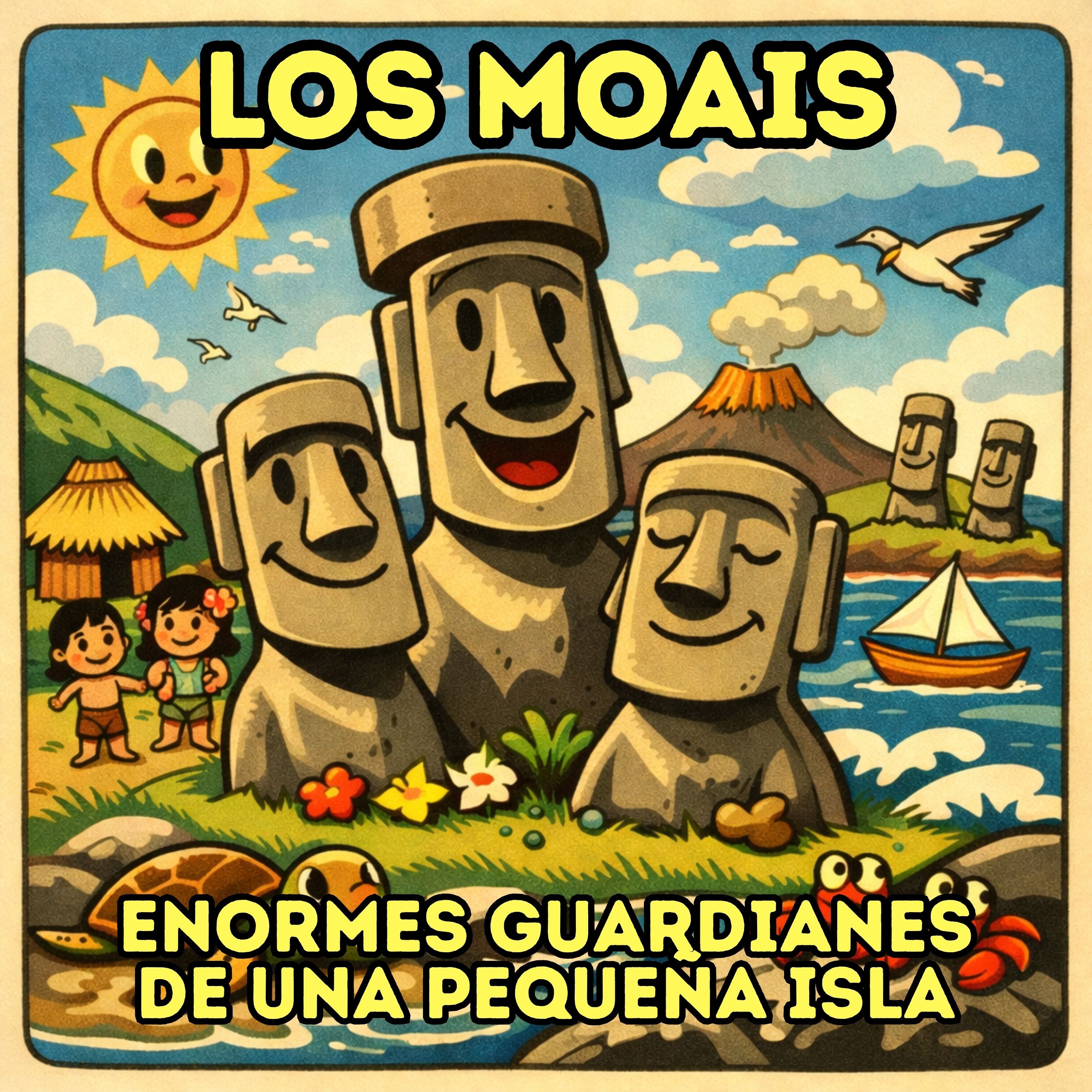 Los Moai: Enormes guardianes de una pequeña isla