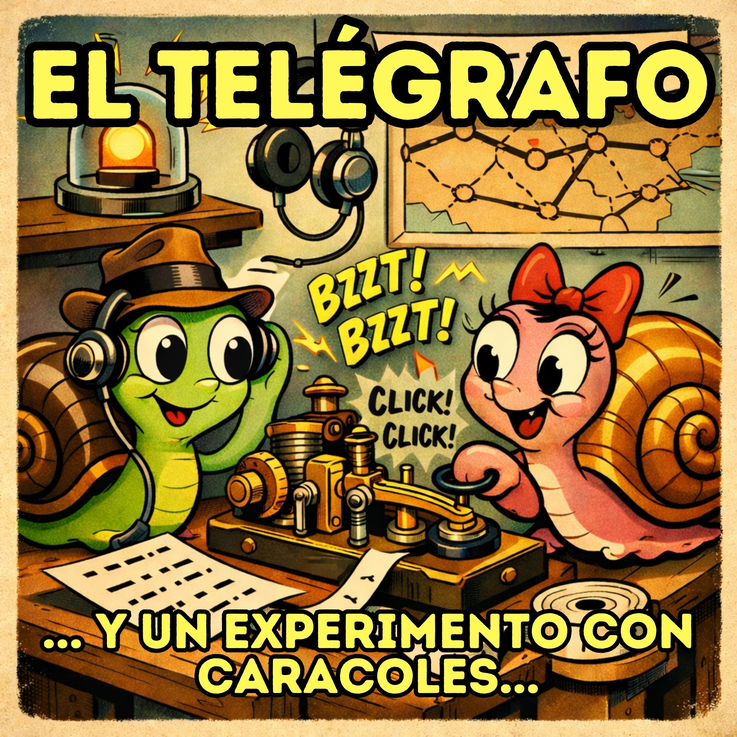 El Telégrafo: ... y un invento con caracoles...