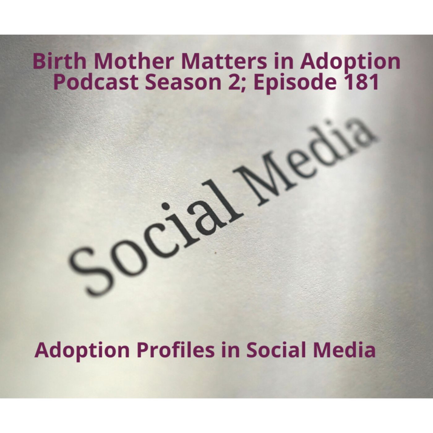 Birth Mother Matters in Adoption