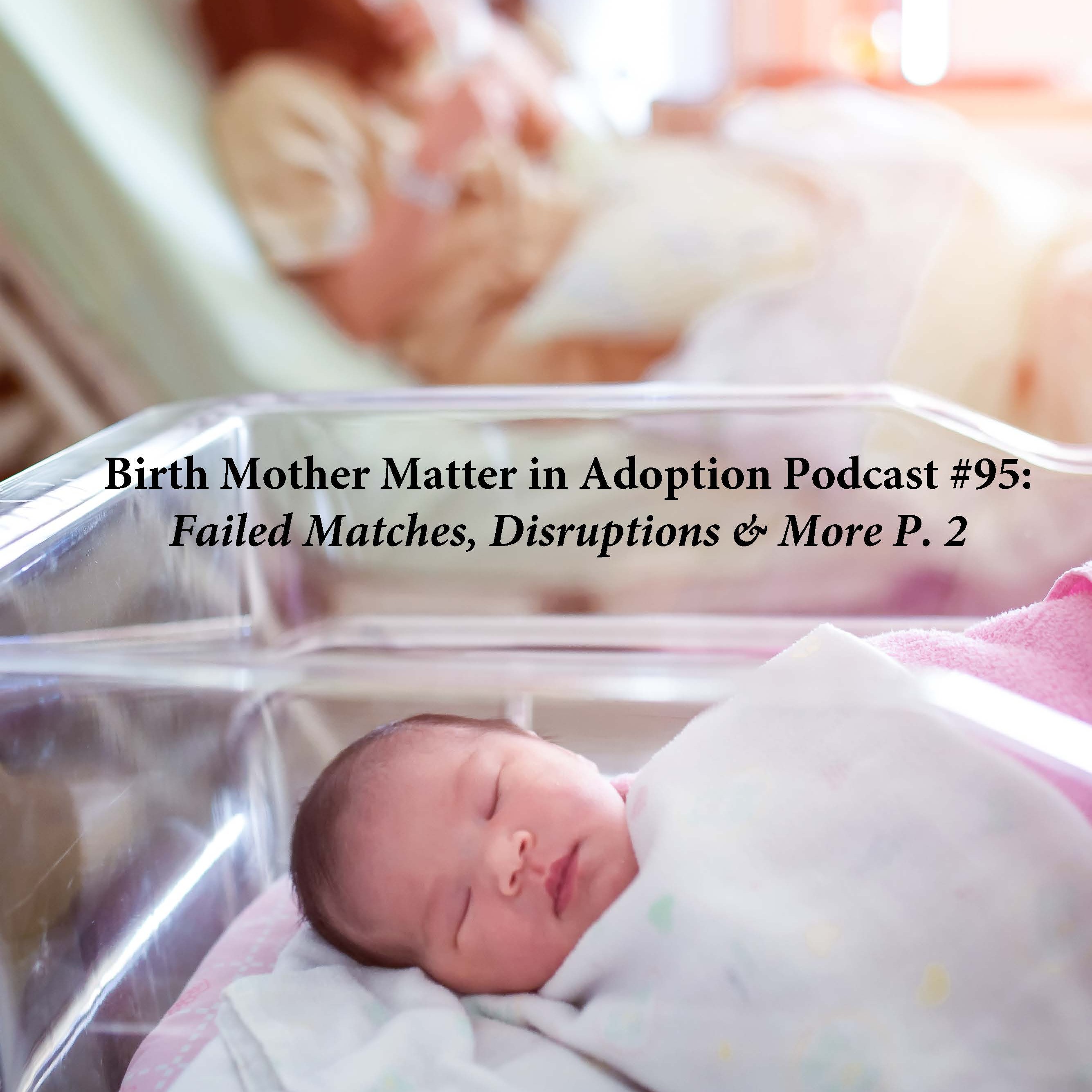 Birth Mother Matter in Adoption 95:Failed Matches, Disruptions & More P. 2 episode artwork