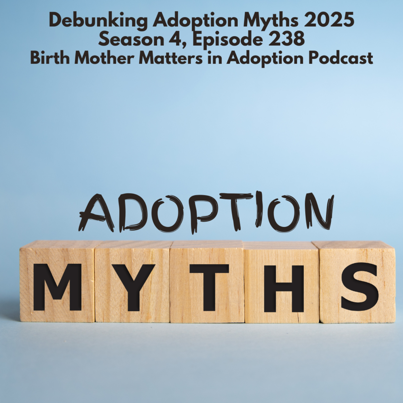 Birth Mother Matters in Adoption Season 4, Episode 238: Debunking Adoption Myths 2025 episode artwork