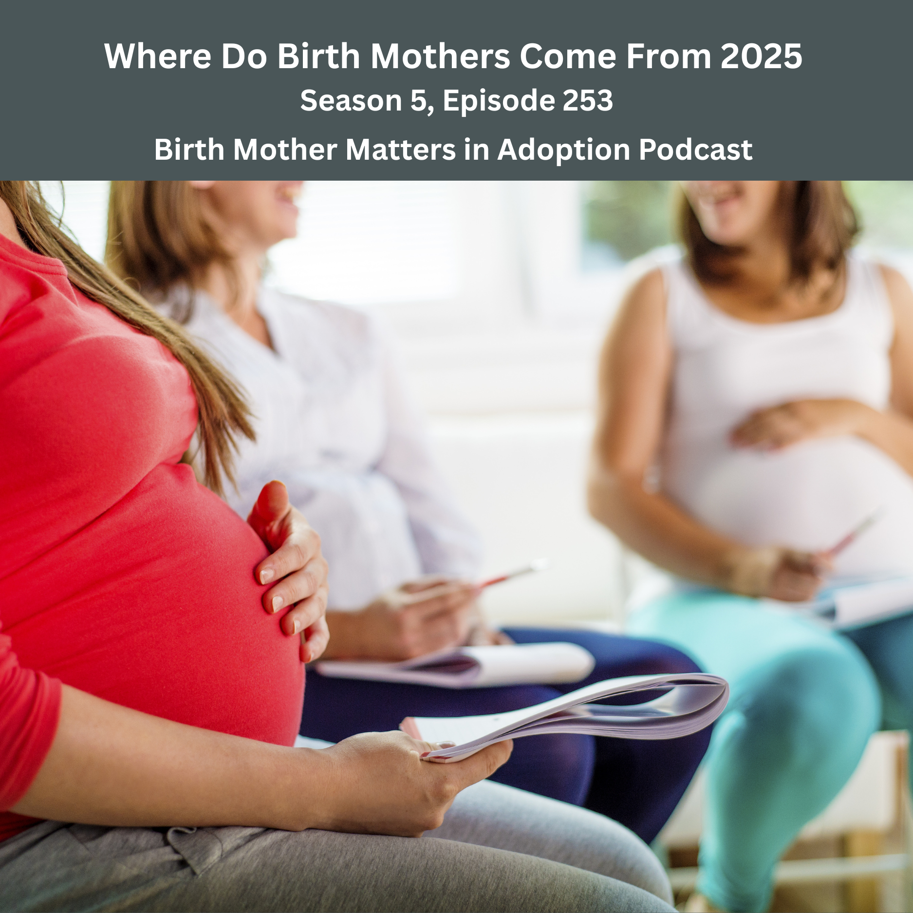 Birth Mother Matters in Adoption Season 5, Episode 253: Where Do Birth Mothers Come From? 2025 episode artwork