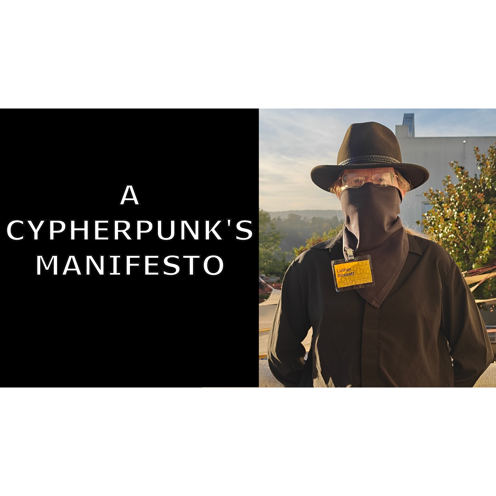 A Cypherpunk's Manifesto episode artwork