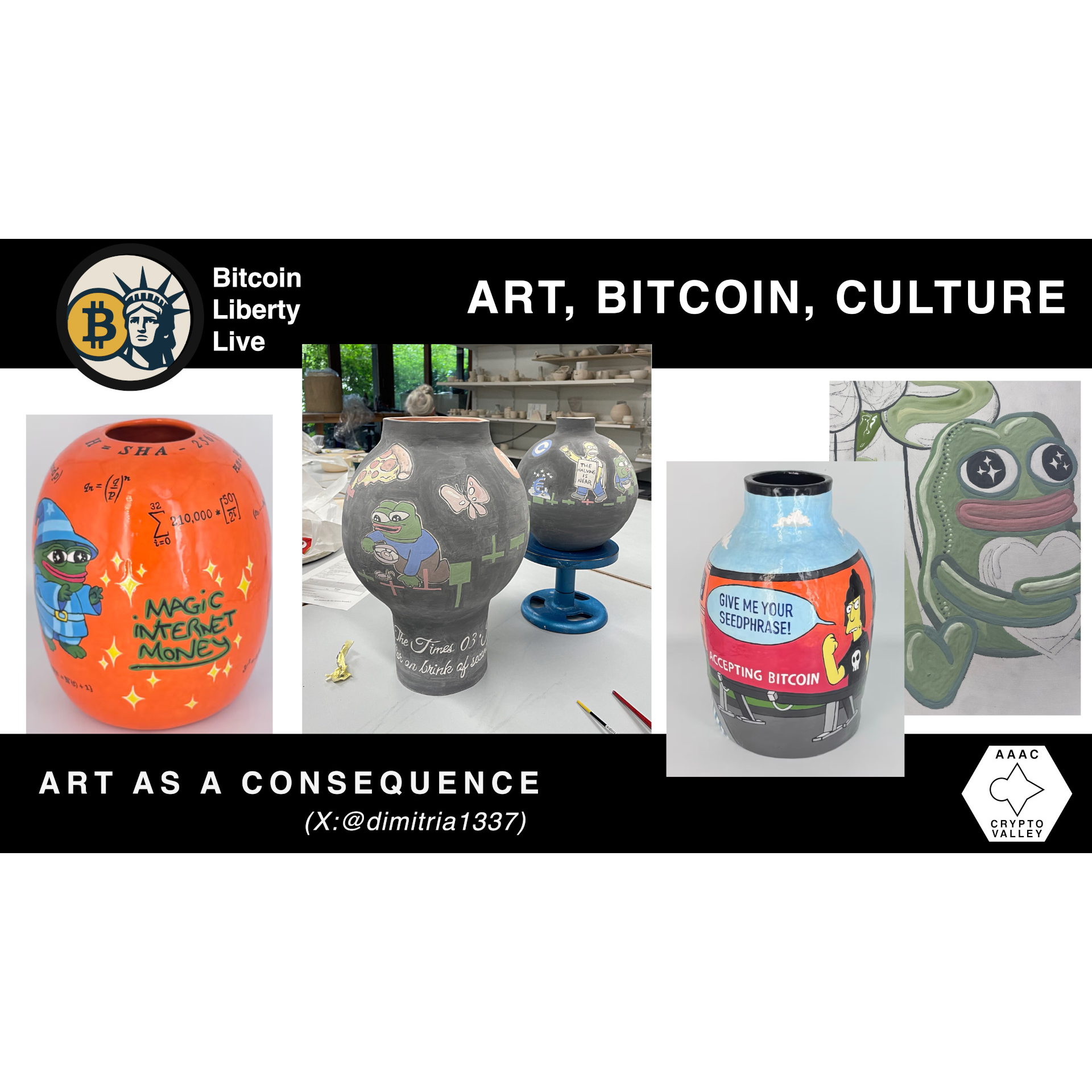 Art, Bitcoin, Culture! with Dimitria Barrows