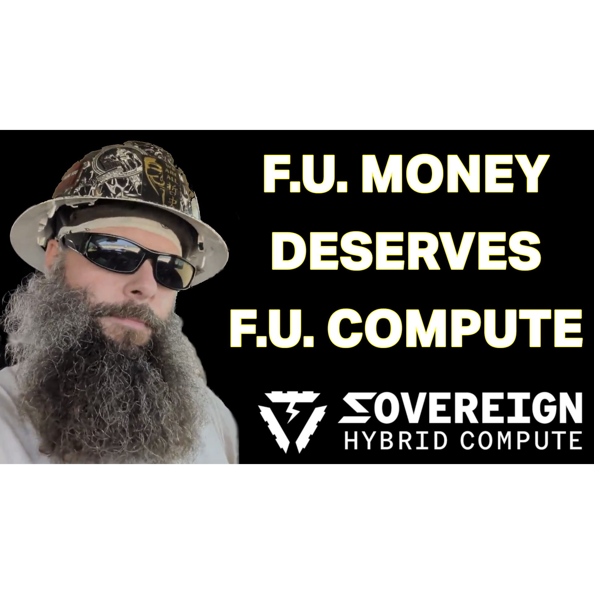 F.U. Money Deserves F.U. Compute! with HODLTarantula