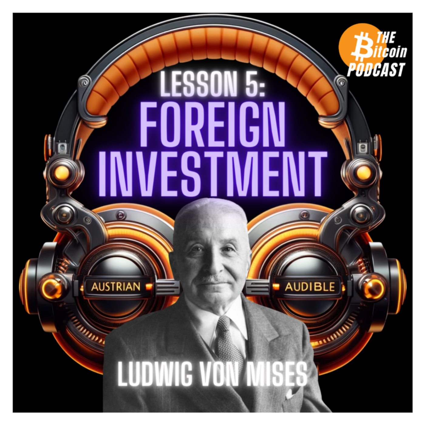 MISES' SIX LESSONS: #5 - FOREIGN INVESTMENT (Austrian Audible on THE Bitcoin Podcast)