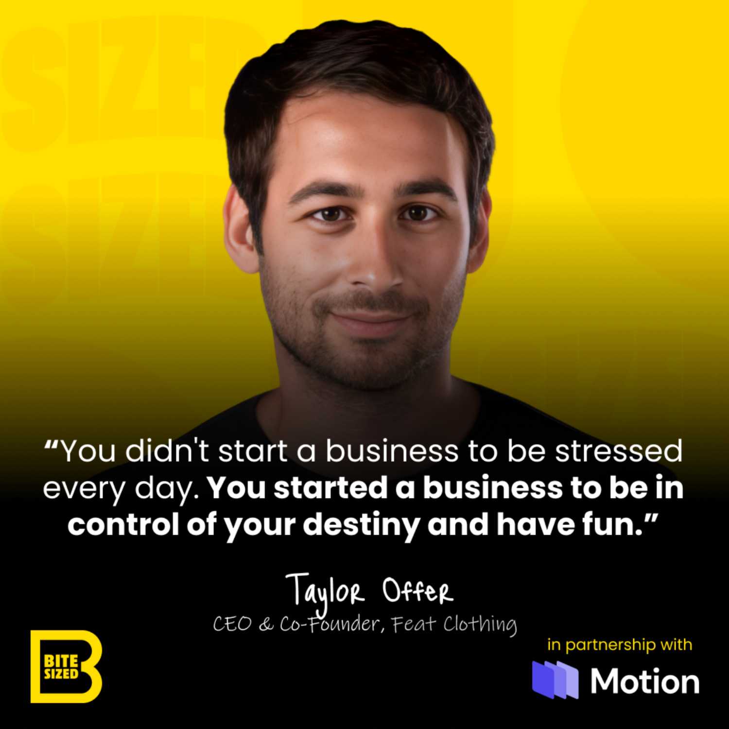 Bitesized: Marketing | Entrepreneurship | Brand Building
