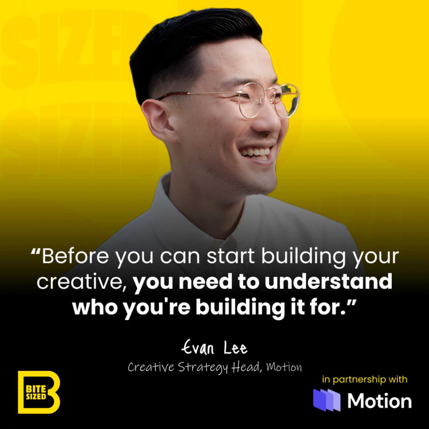 Creative that converts, with Evan Lee: head of partnerships at Motion