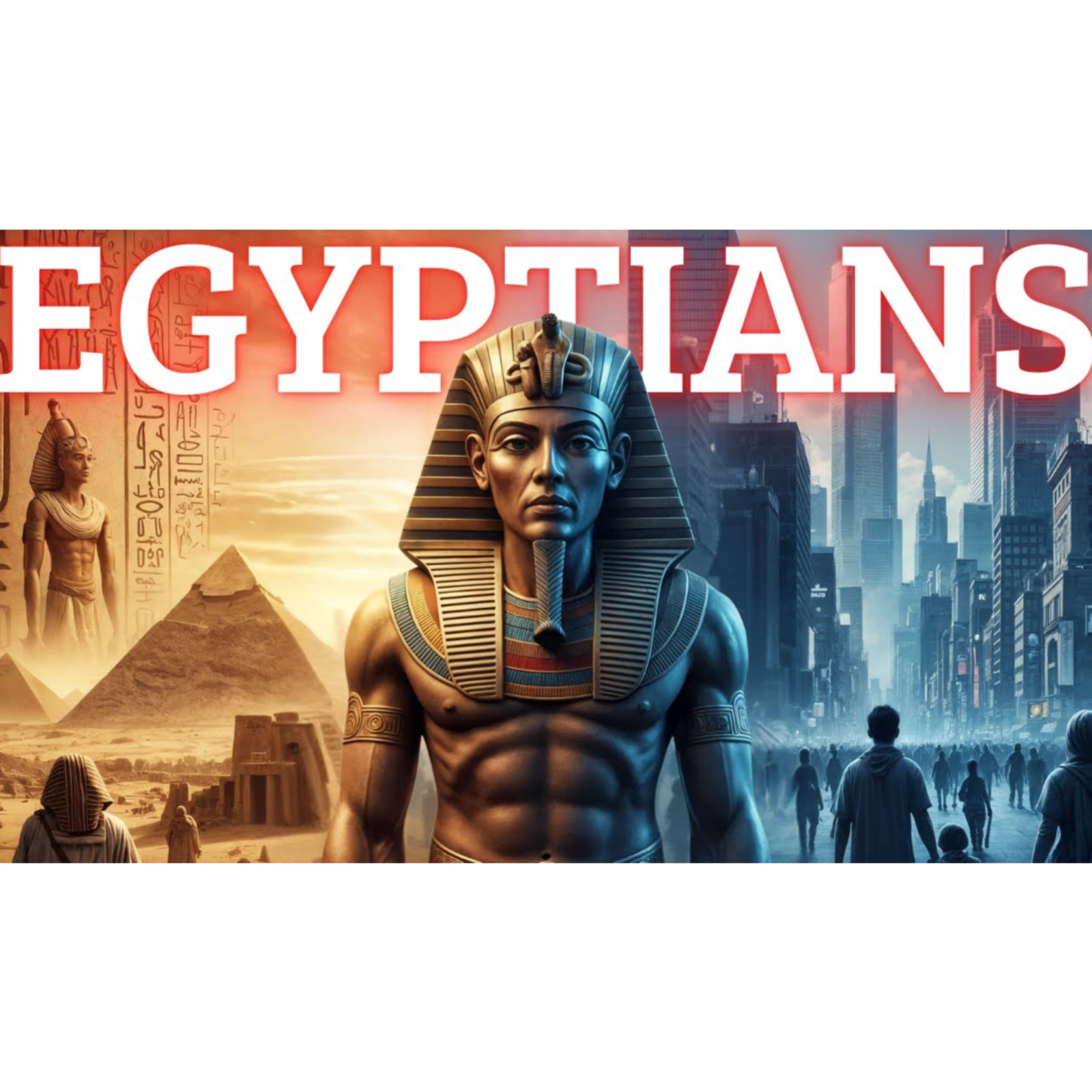 The Story of the Egyptians in the Bible – Discover Who They Were and Their Descendants Today - Black and White Bible episode artwork