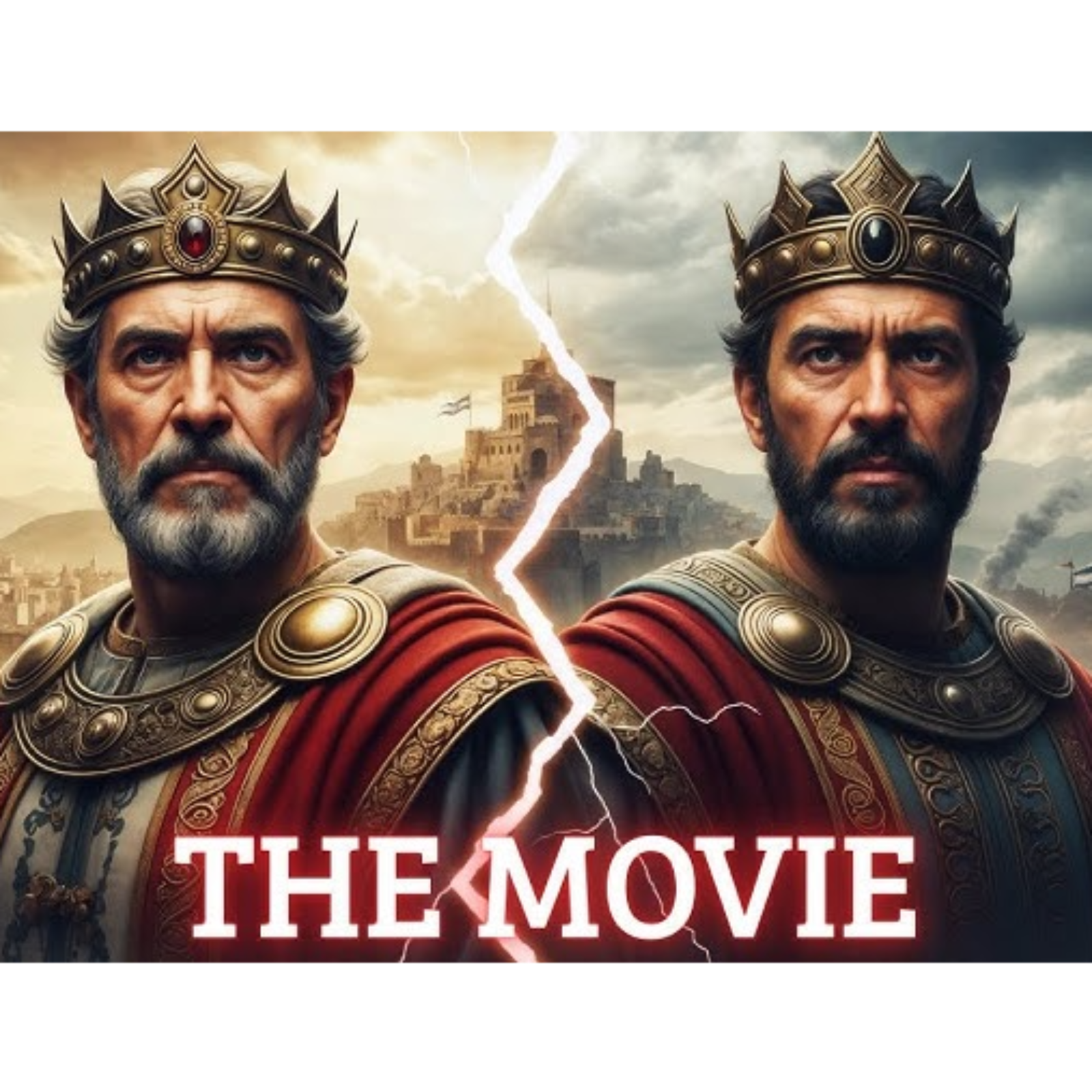 The Story of How the Kingdom of Israel Was Divided into Two – Biblical Story - Black and White Bible