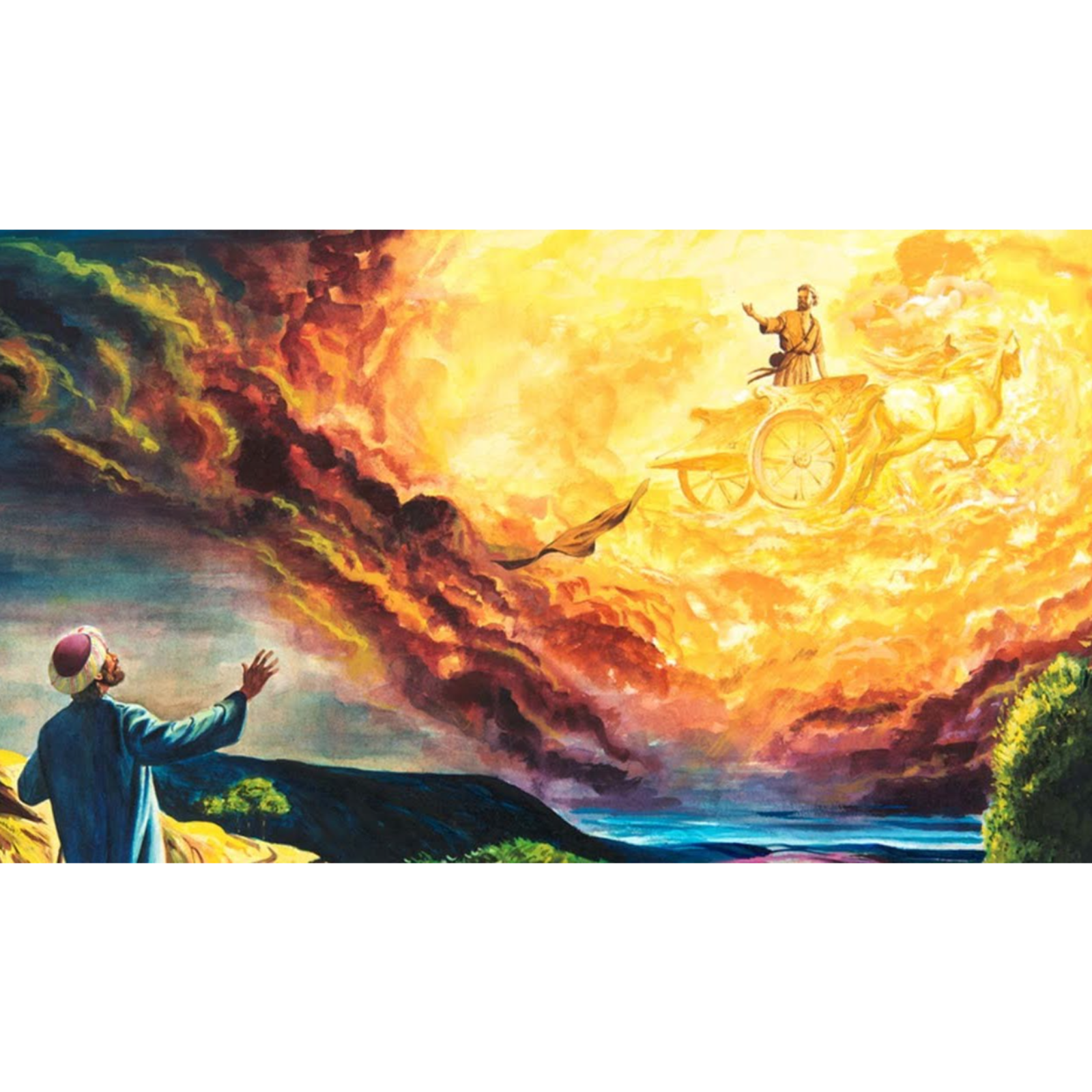 The Story of the Prophet Elijah – The Man Who Was Taken to Heaven by a Chariot of Fire episode artwork