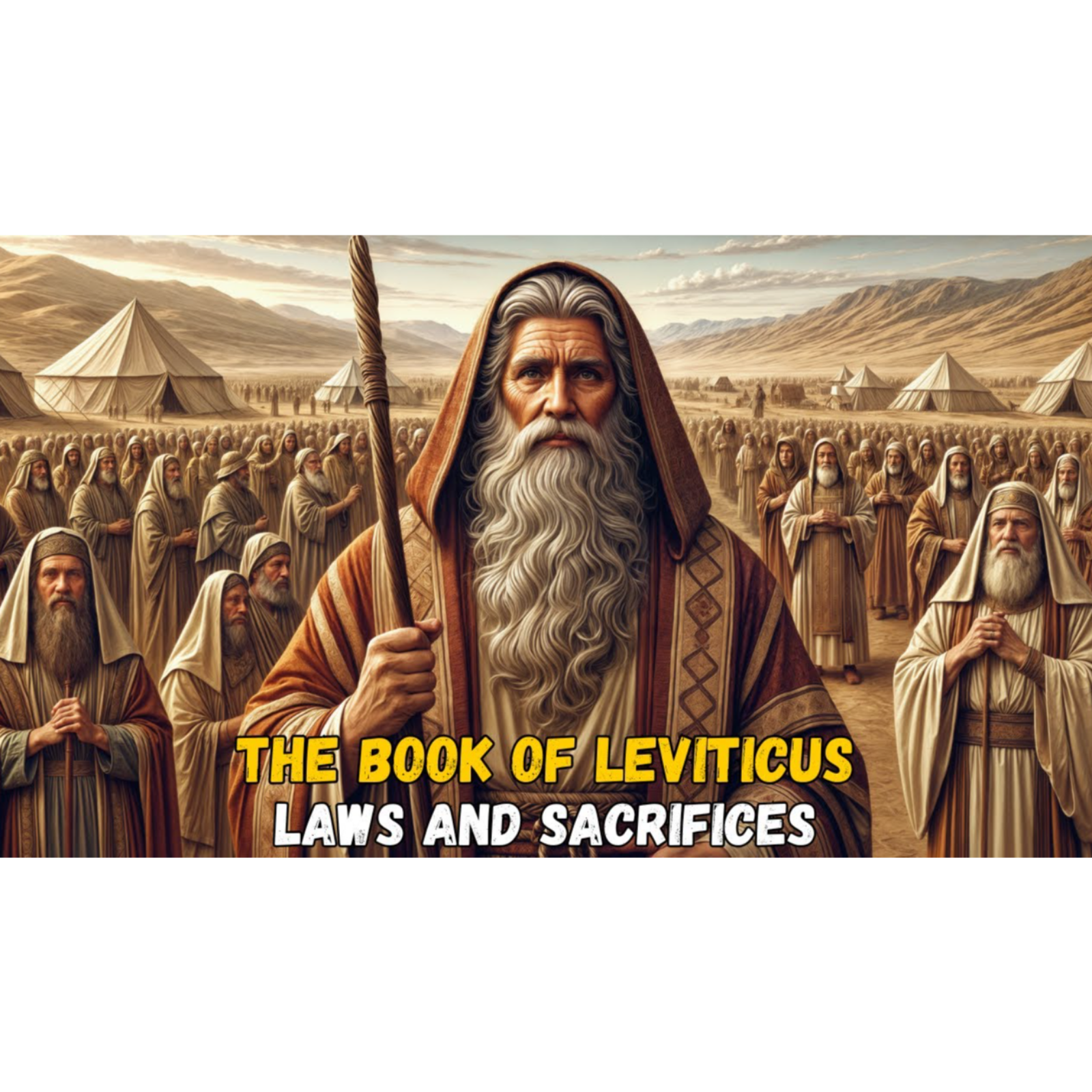 The Story of the Book of Leviticus - Laws_ Sacrifices_ and Holiness in the Bible _ Bible Stories episode artwork
