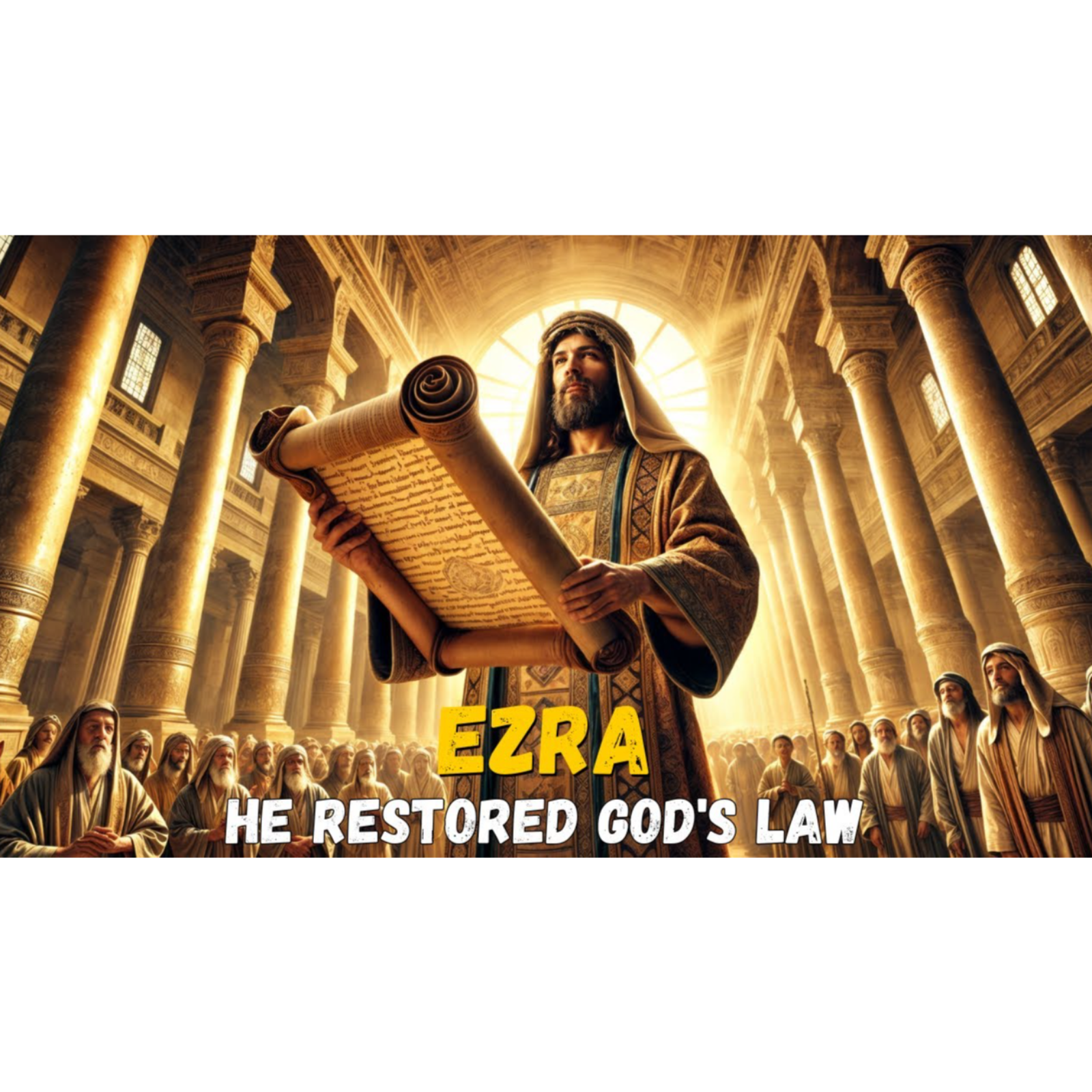 The Story of Ezra - The Man Who Restored God_s Law _ Bible Stories episode artwork