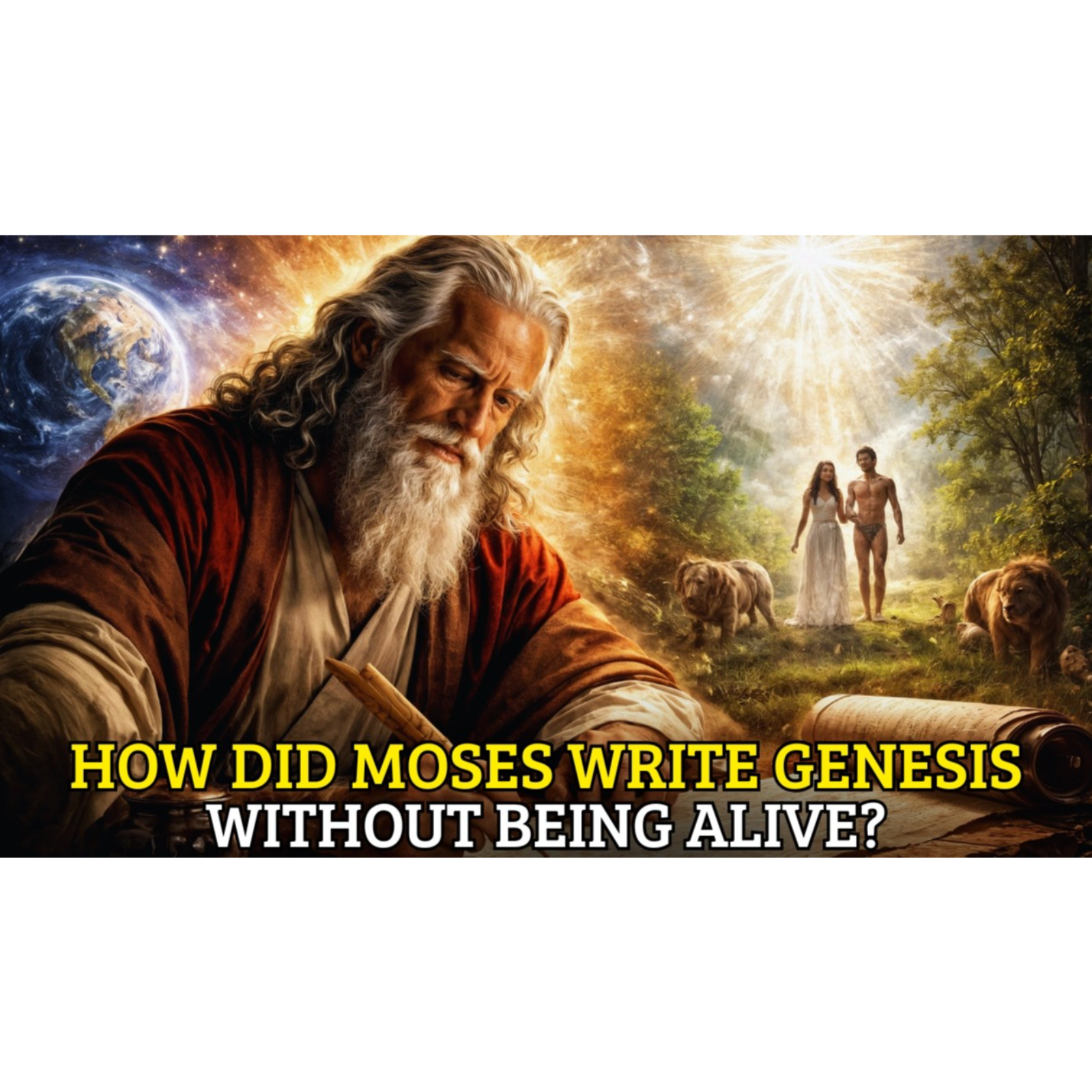 Moses Was Not Present at Creation_ Yet He Wrote Genesis _ How_ episode artwork