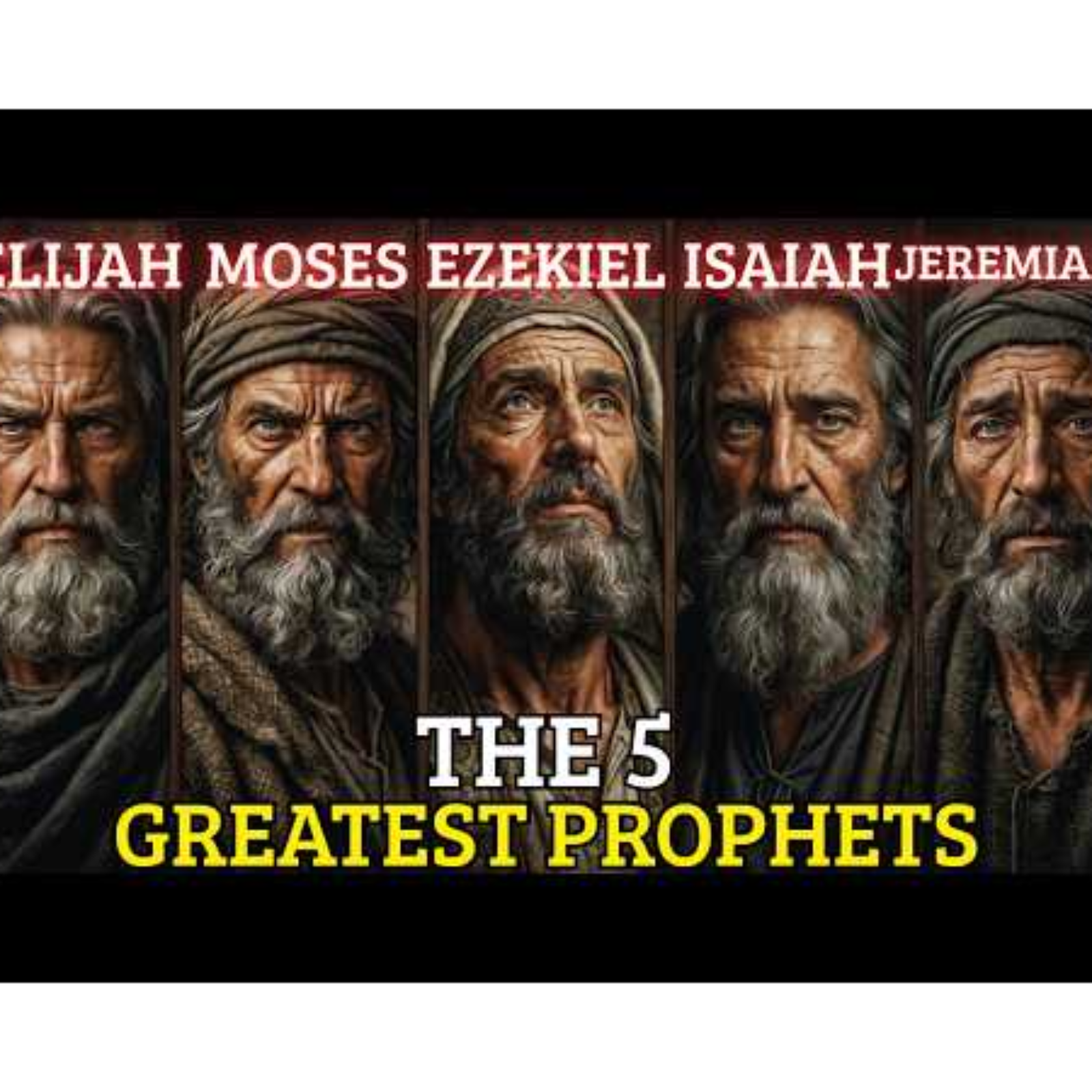 THE GREATEST PROPHETS OF THE BIBLE – MOSES_ ELIJAH_ ISAIAH_ JEREMIAH_ EZEKIEL episode artwork