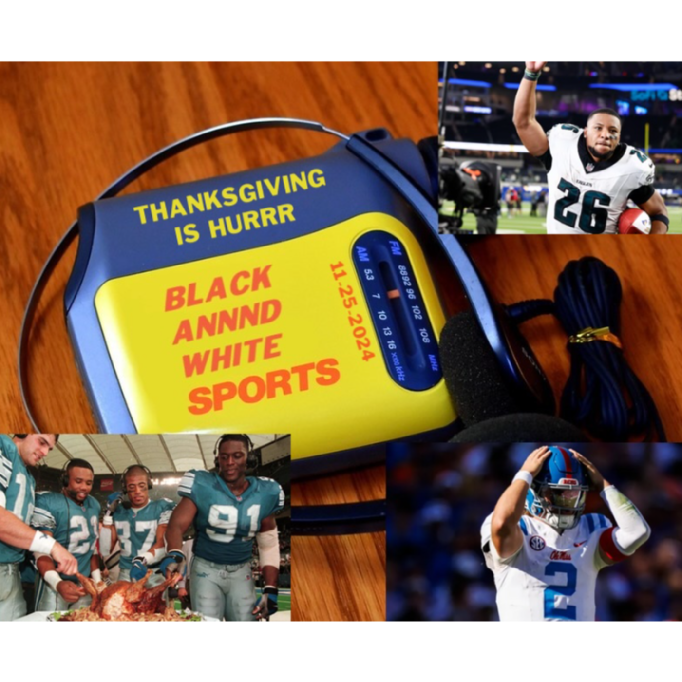 The Black Annnd White sports podcast