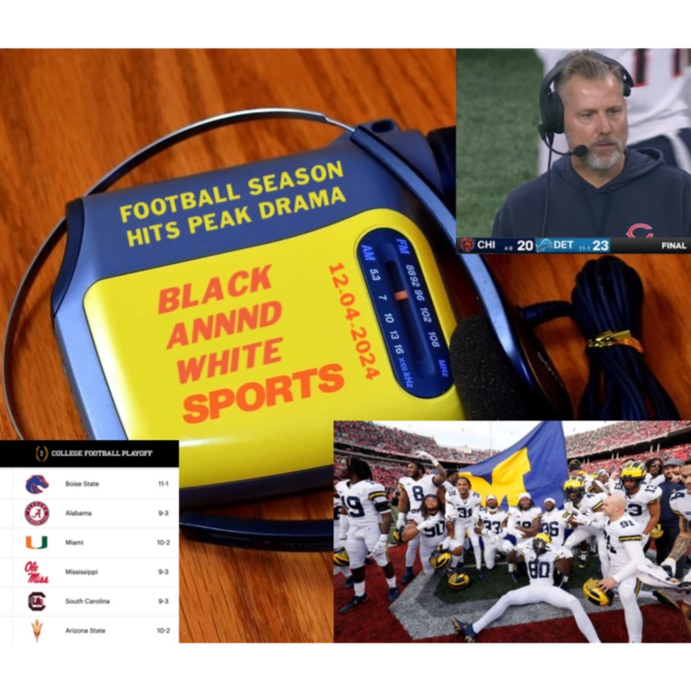 The Black Annnd White sports podcast