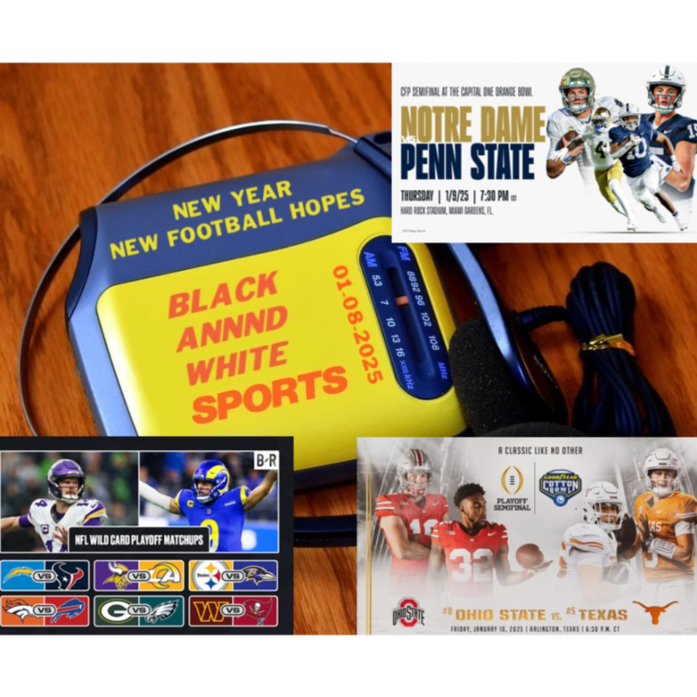 The Black Annnd White sports podcast