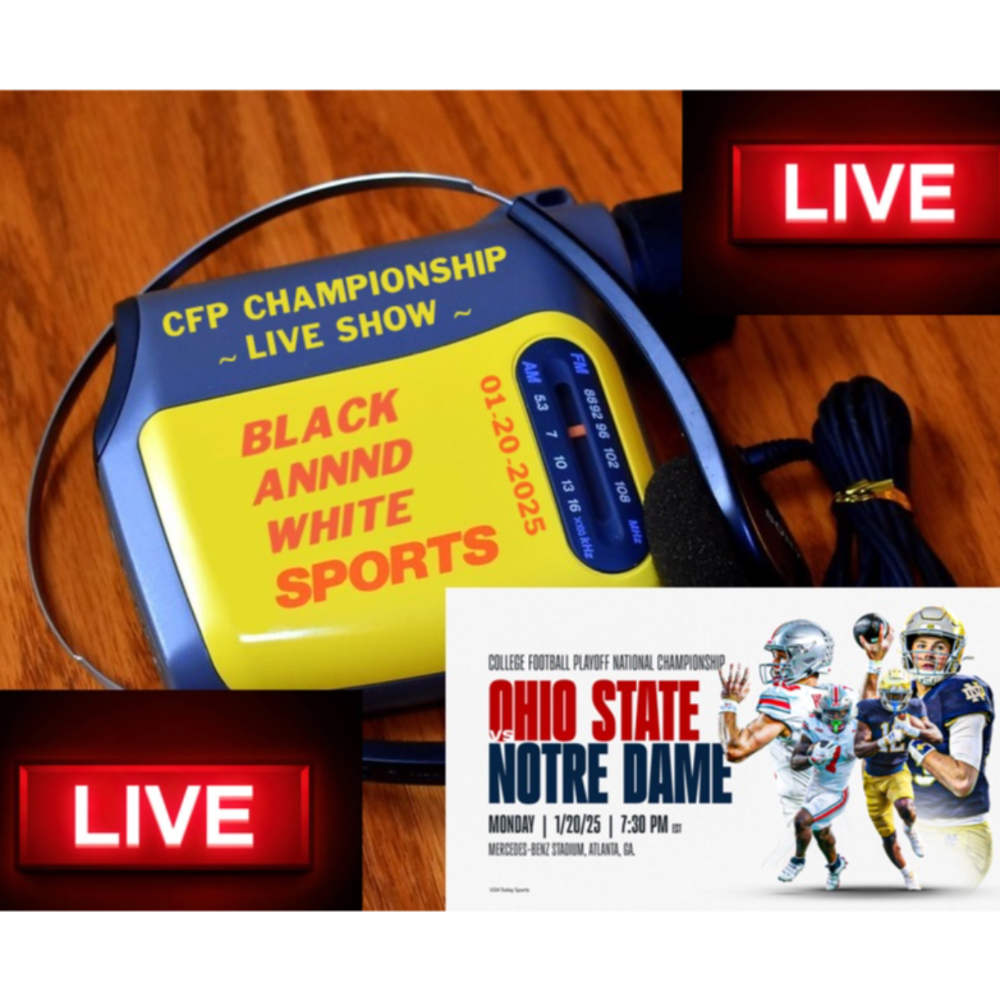 The Black Annnd White sports podcast
