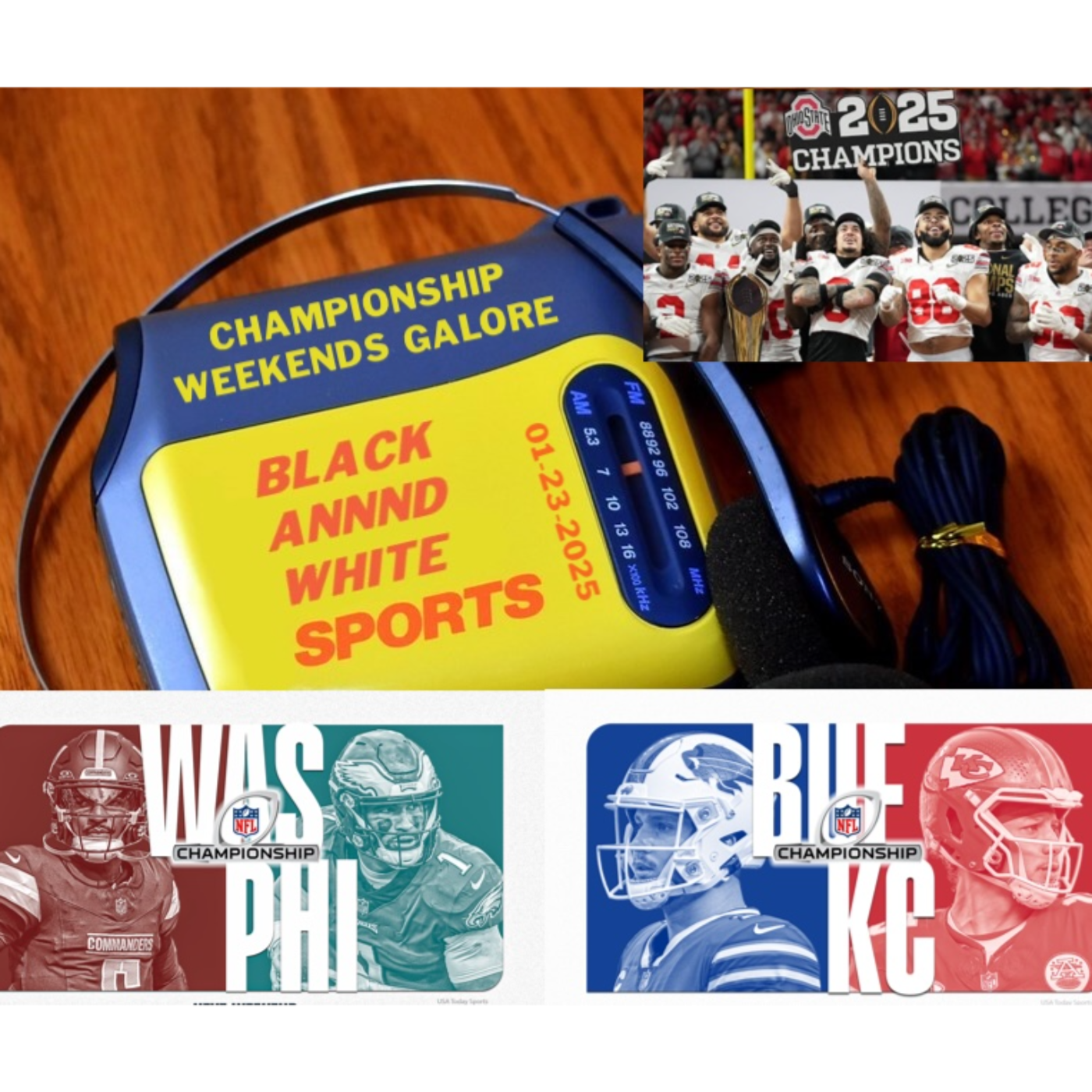 The Black Annnd White sports podcast