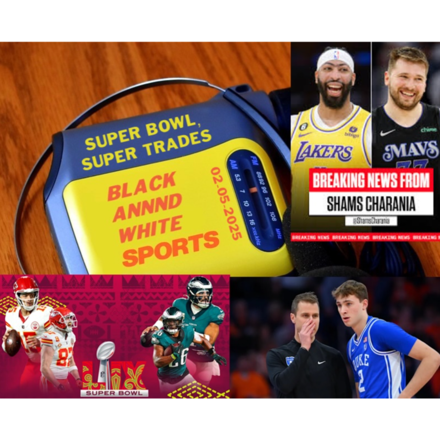 The Black Annnd White sports podcast
