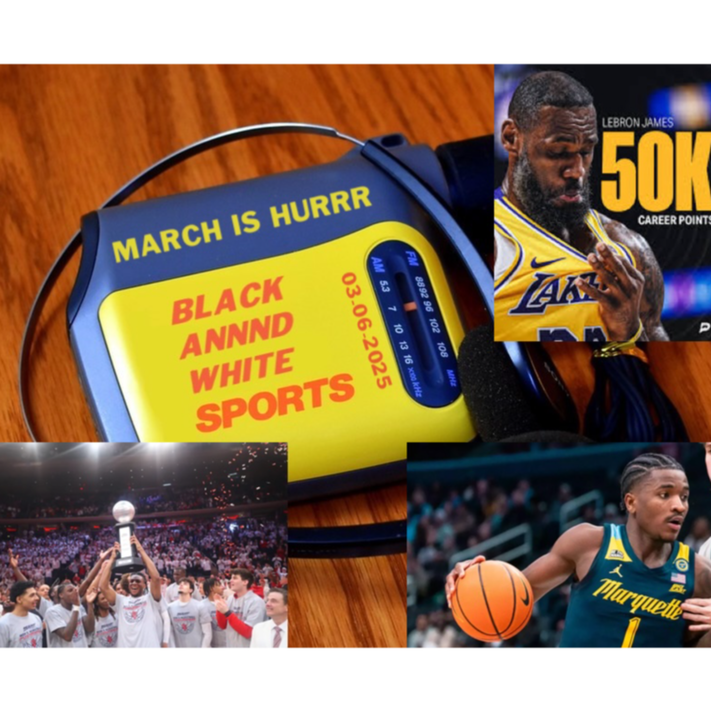 The Black Annnd White sports podcast