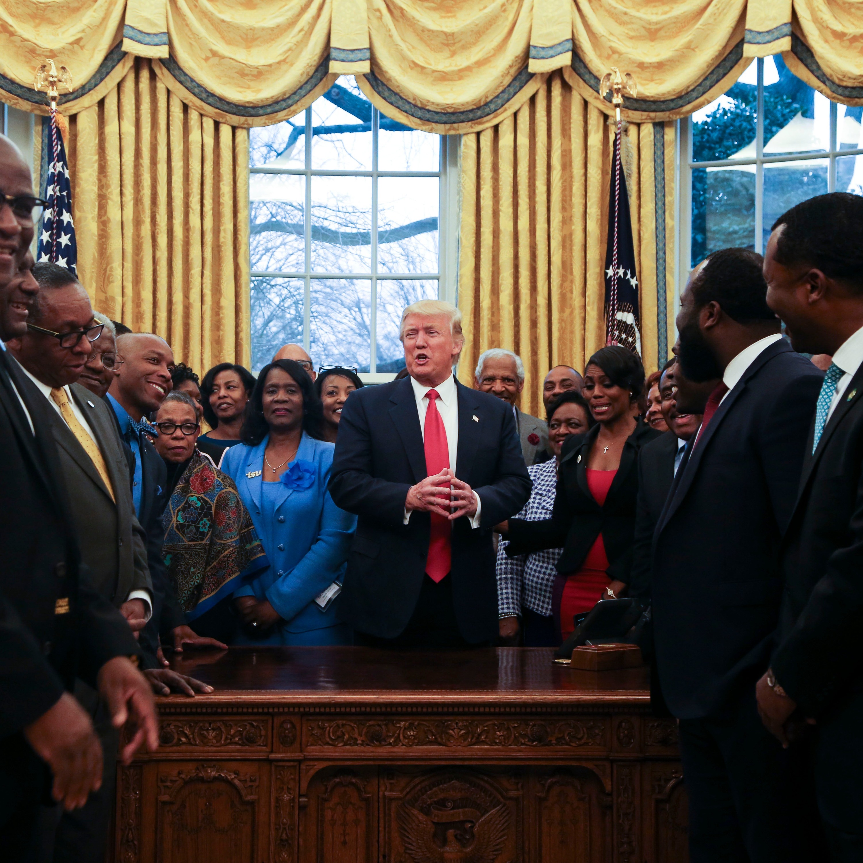 “Trump Separates HBCUs from LGBTQ/WOKE"