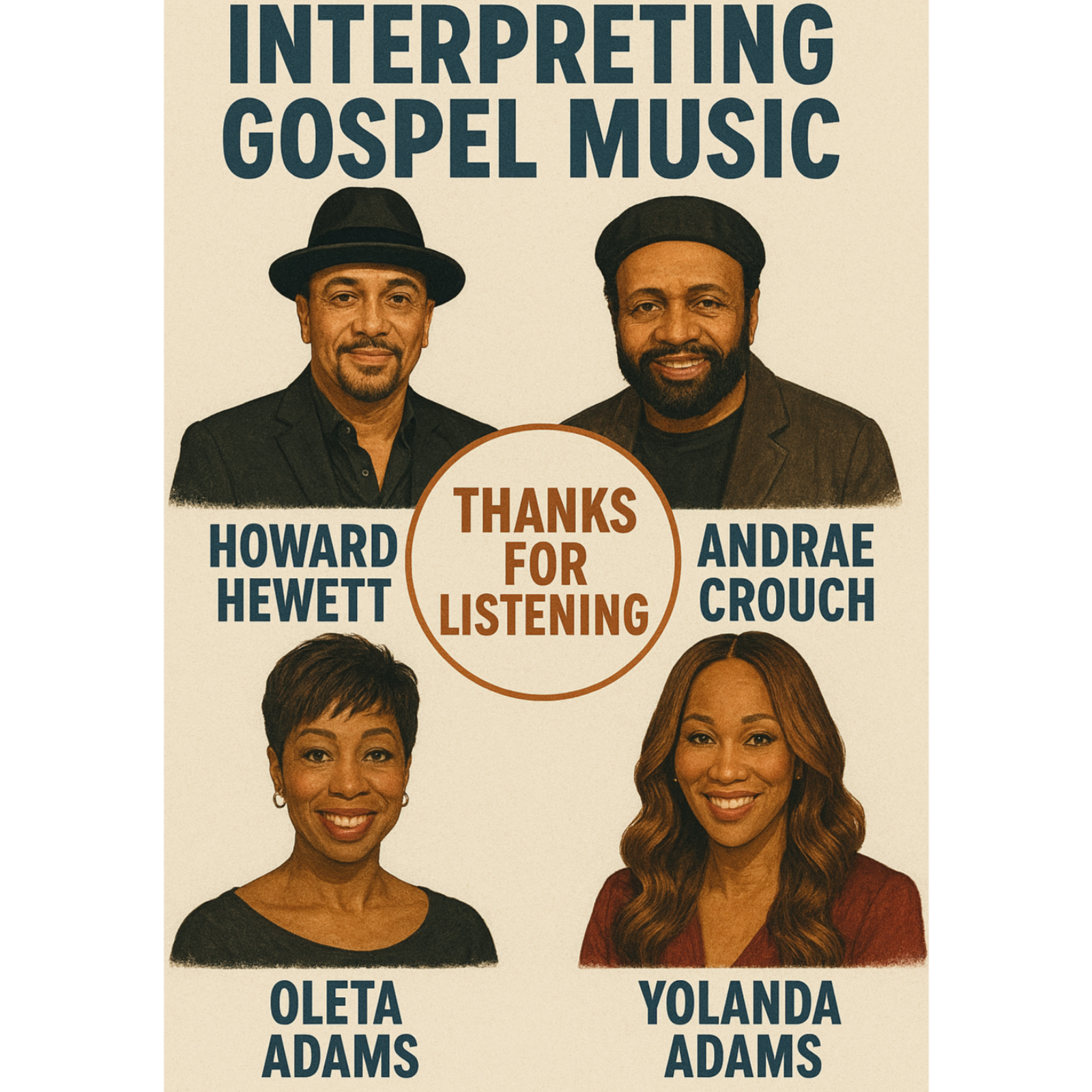 Four Gospel Songs with Key Points