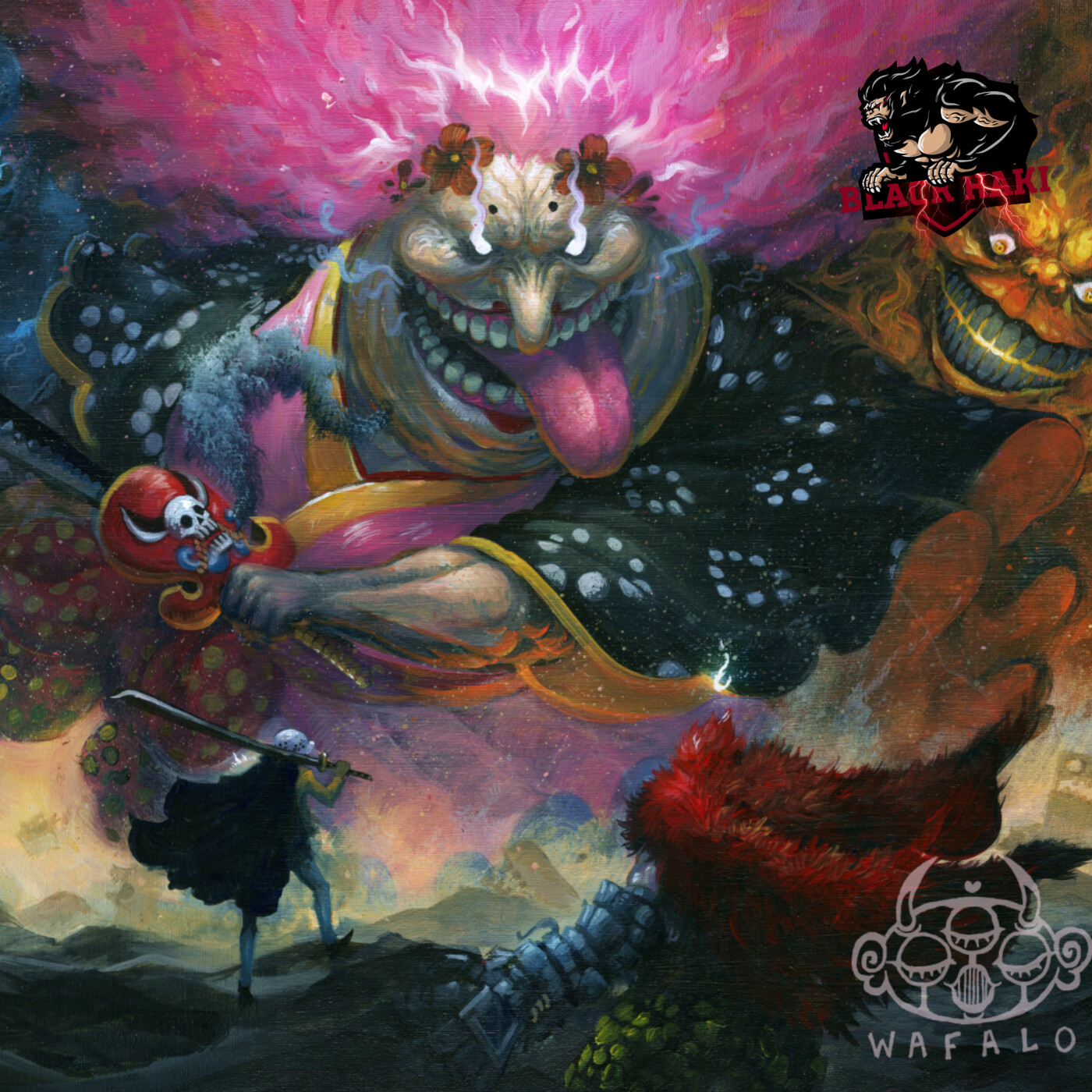 Big Mom IS HER & Kid is NOT HIM.