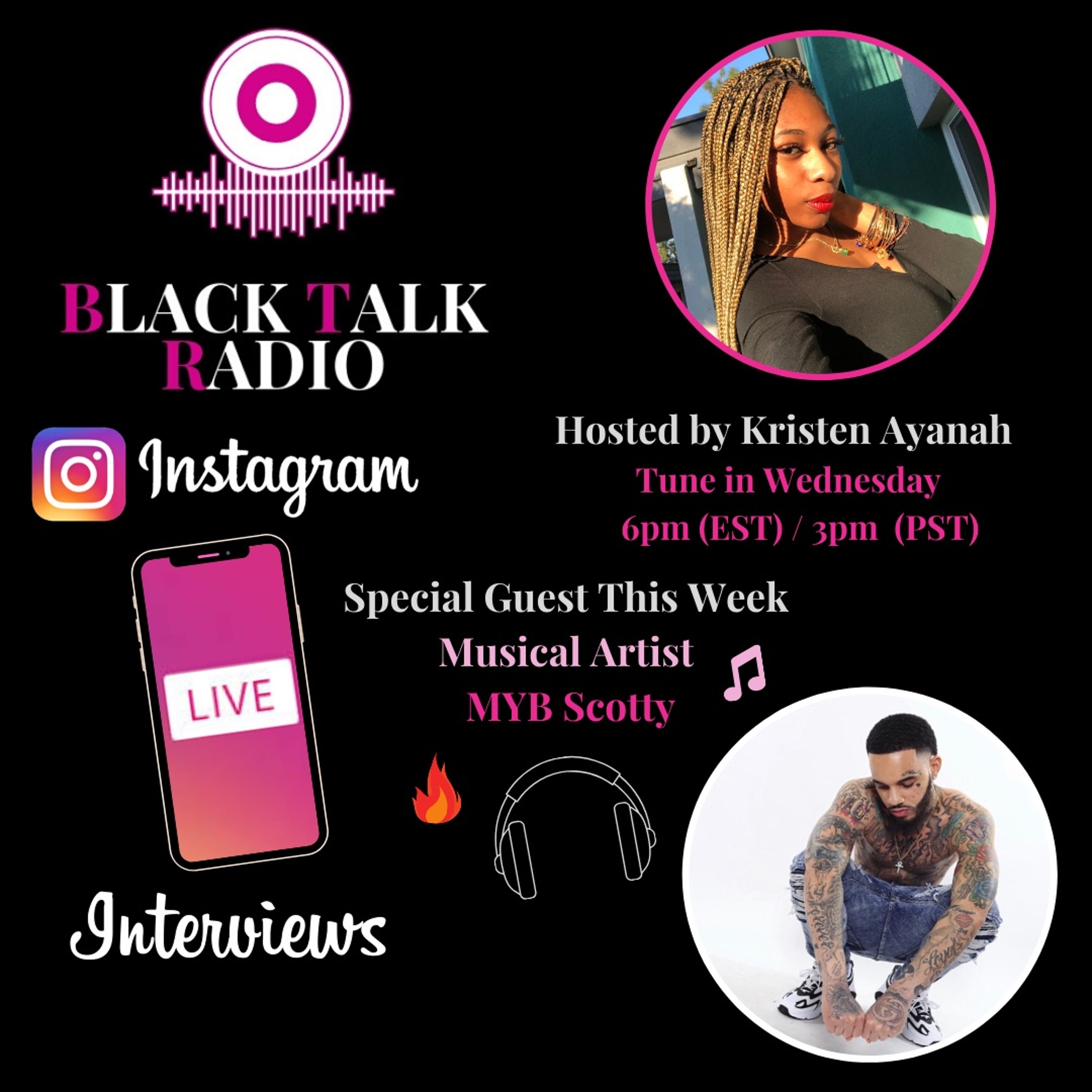 Black Talk Radio Season 3 Episode 15 (MYB Scotty Interview 🎙) episode artwork