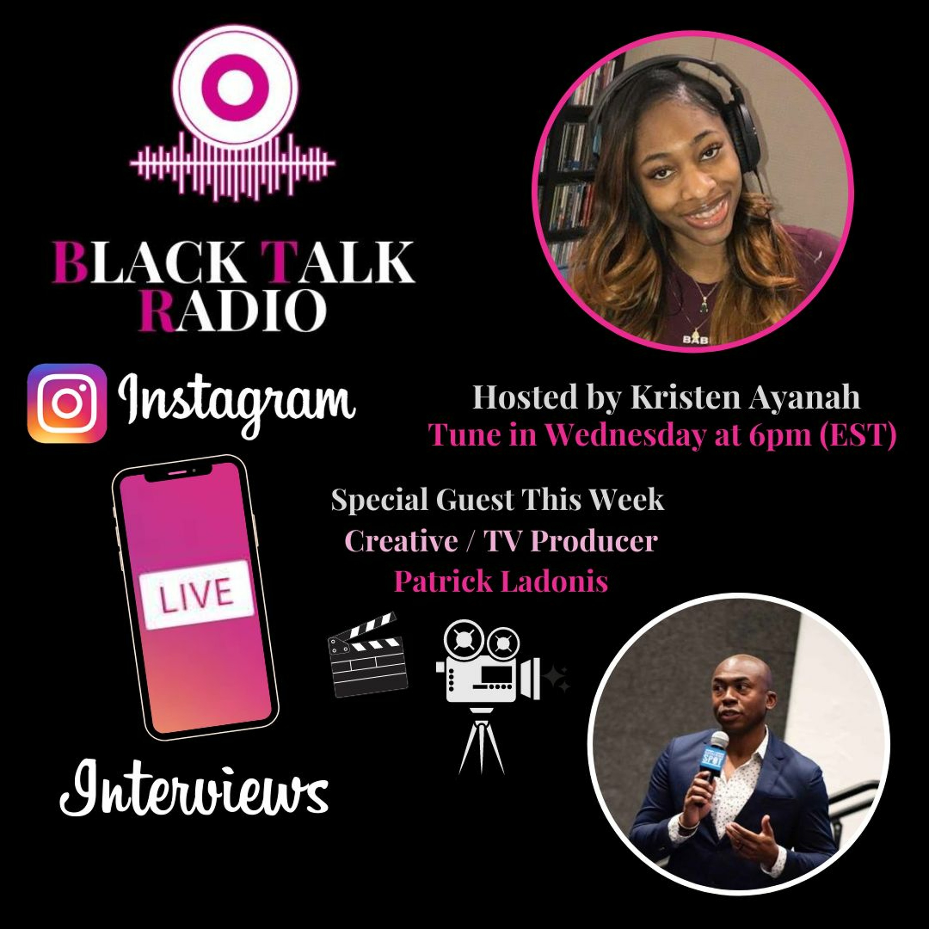 Black Talk Radio Season 3 Ep. 25(Interview w/ Patrick Ladonis ✨) episode artwork