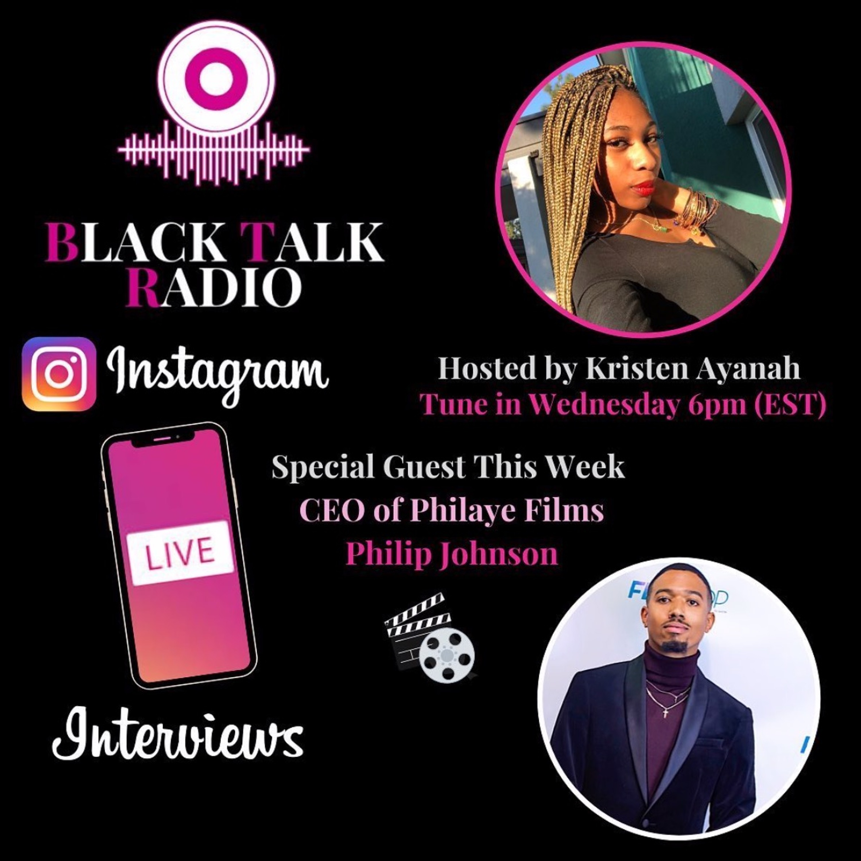 Black Talk Radio Season 3 Episode 20 (Philip Johnson Interview ✨) episode artwork