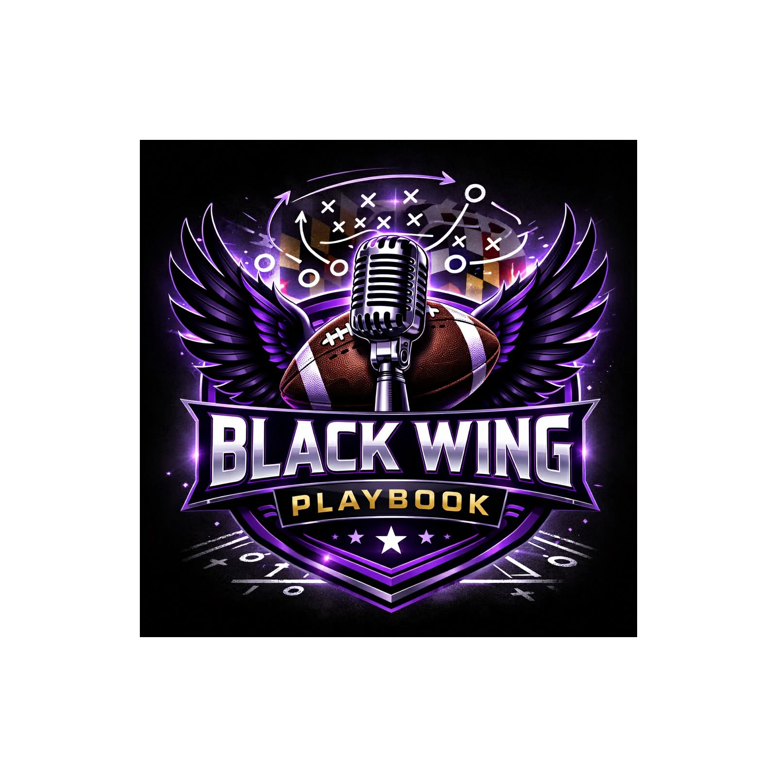 Black Wing playbook feat NFL Wr, Marquis Hollywood Brown! episode artwork