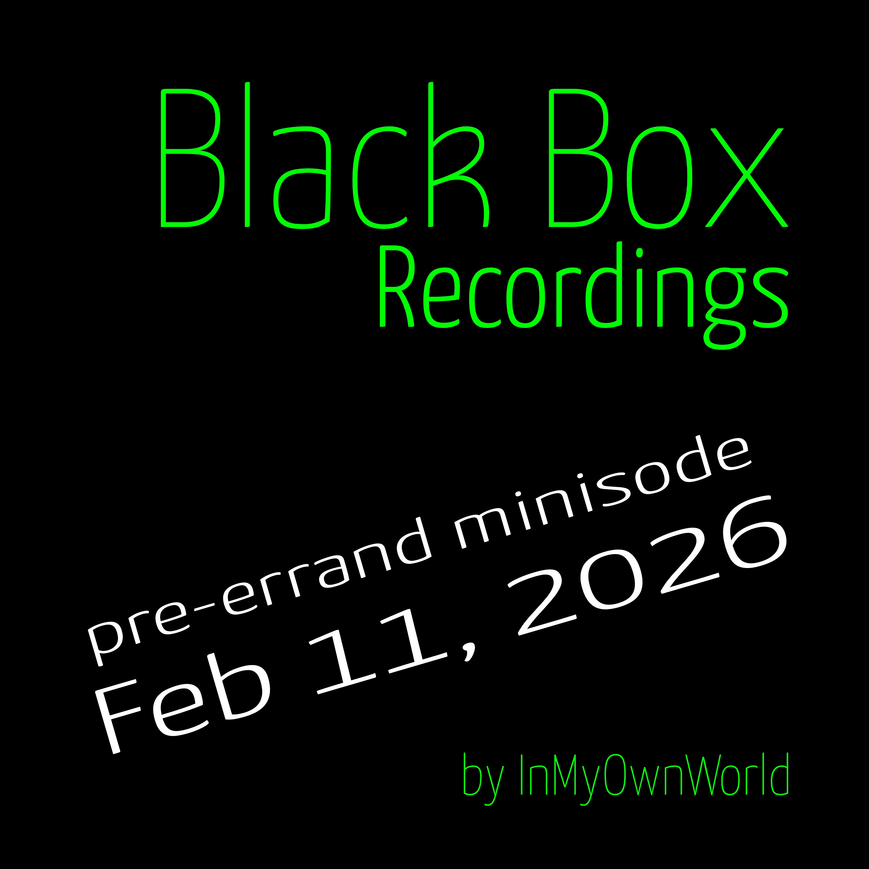 BBR0013 - PreErrand Minisode episode artwork