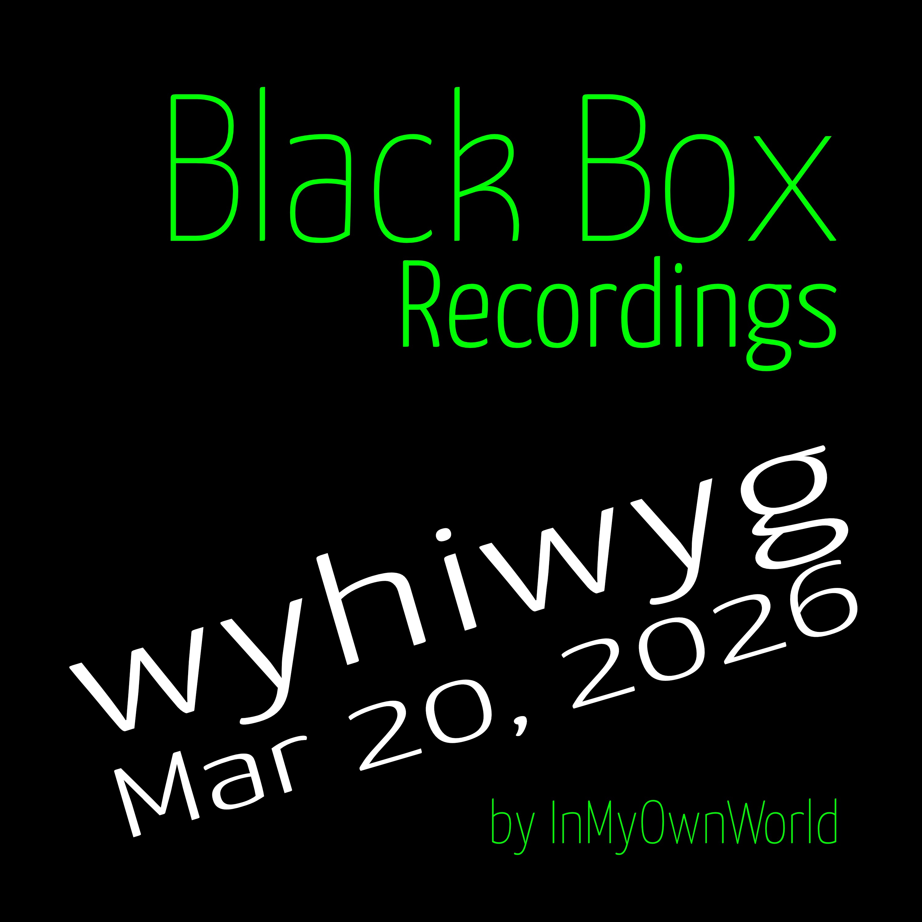 BBR0016 - What You Hear Is What You Get episode artwork