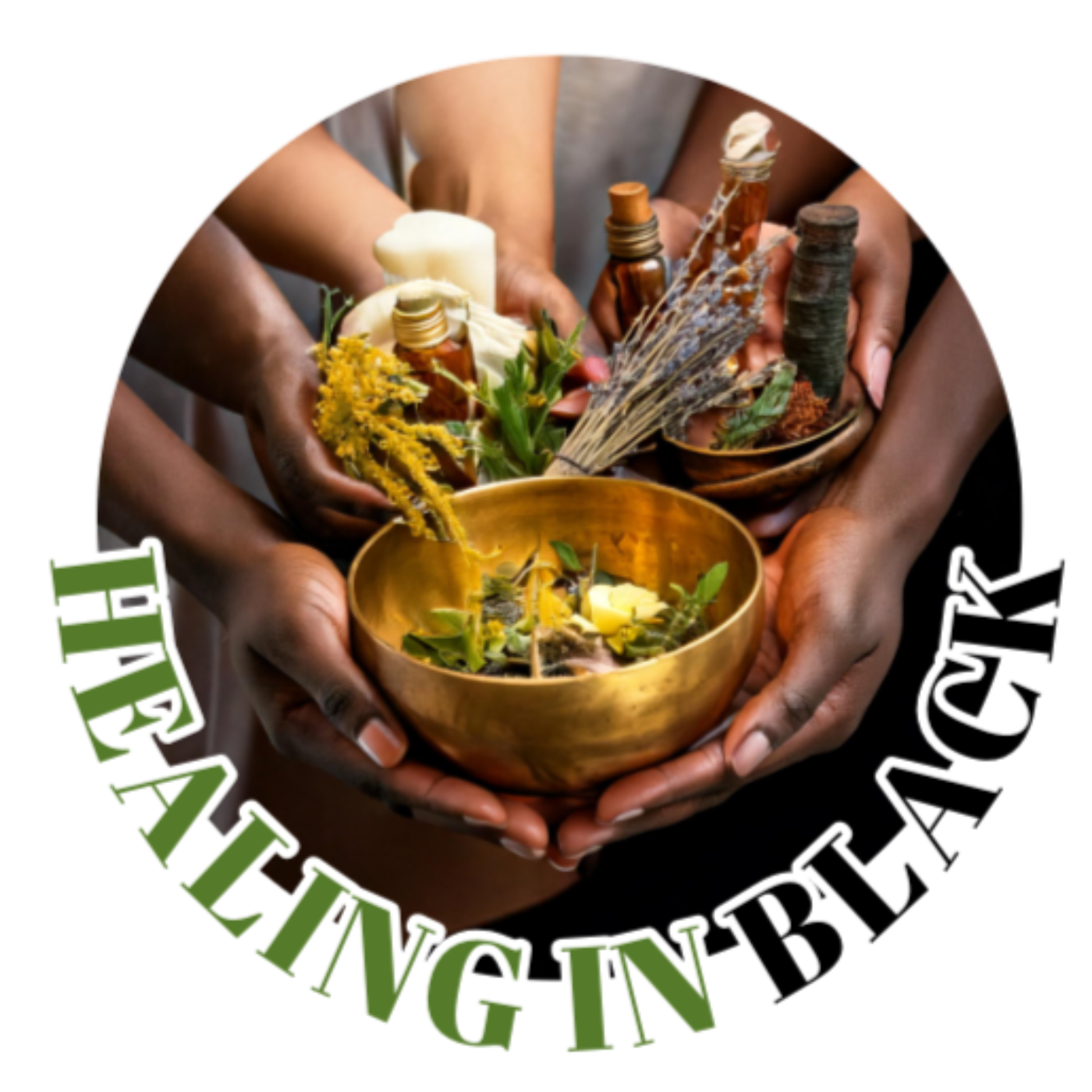 Podcast Title: ✨ Healing In Black: Voices of Ancestral Wellness ✨ episode artwork