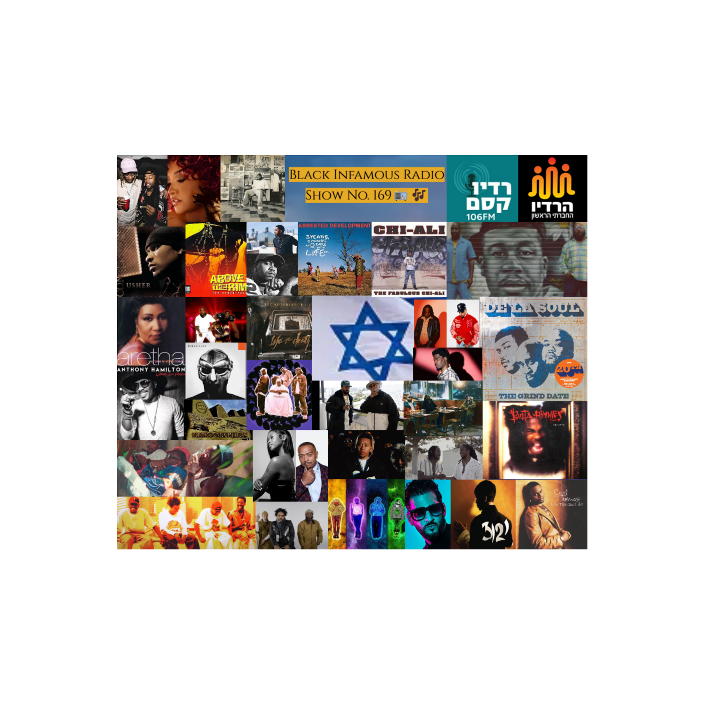 Black Infamous Radio - Show No.169 📻🎶 ( De La Soul , Prince, Aretha Franklin Tribute & More)