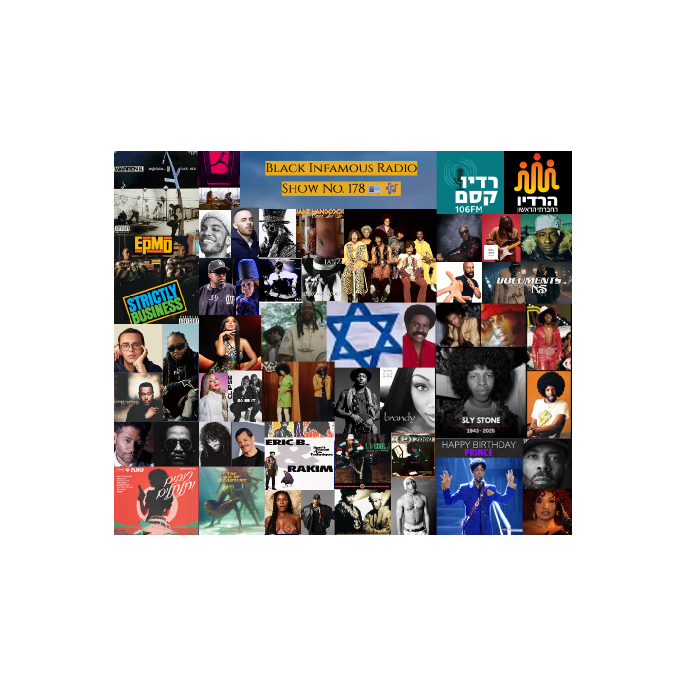 Black Infamous Radio - Show No.178 📻🎶 (Sly Stone, Walter Scott of The Whispers & More Tribute)