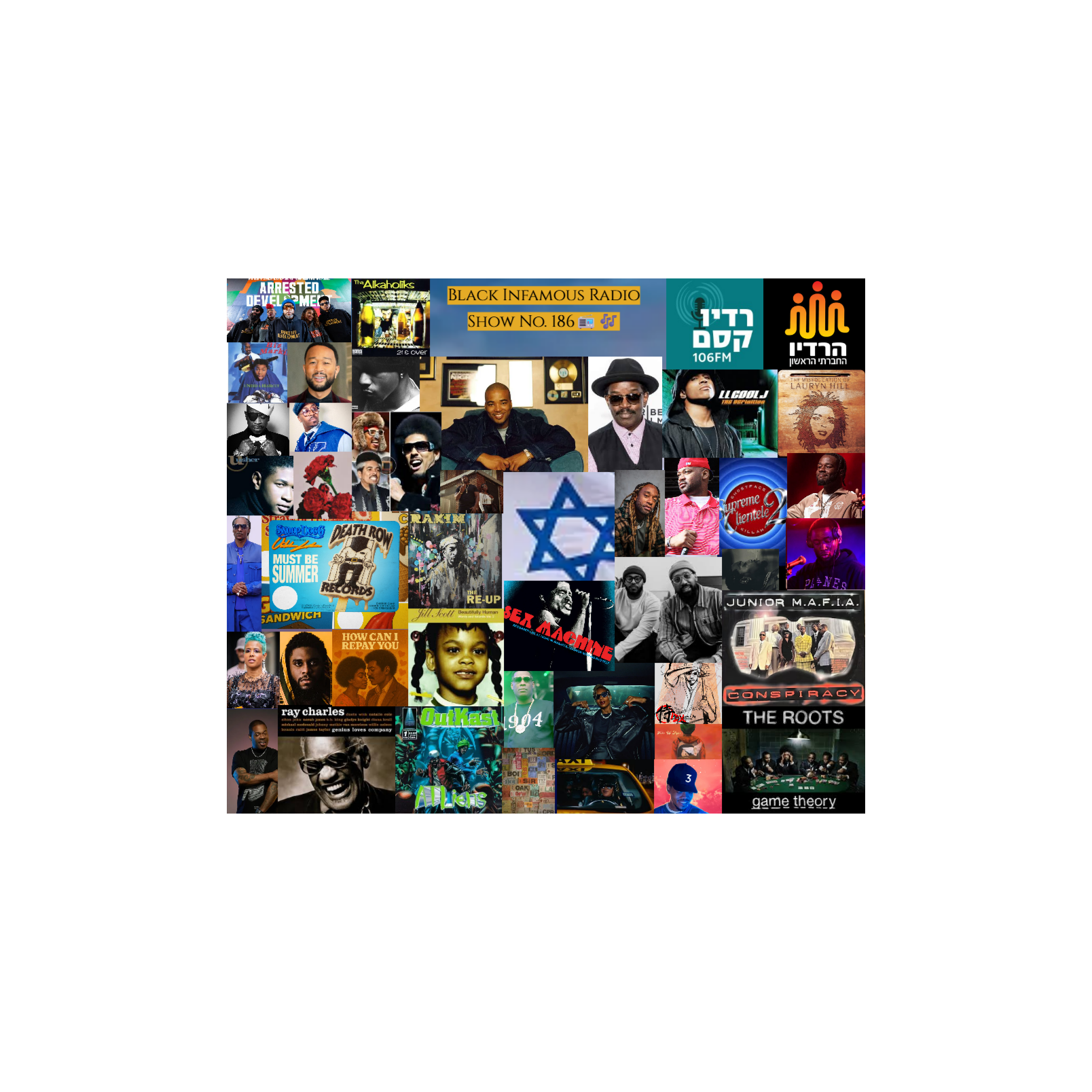 Black Infamous Radio - Show No.186 📻🎶 (Happy 52nd To Hip-Hop Culture - Pt.3)