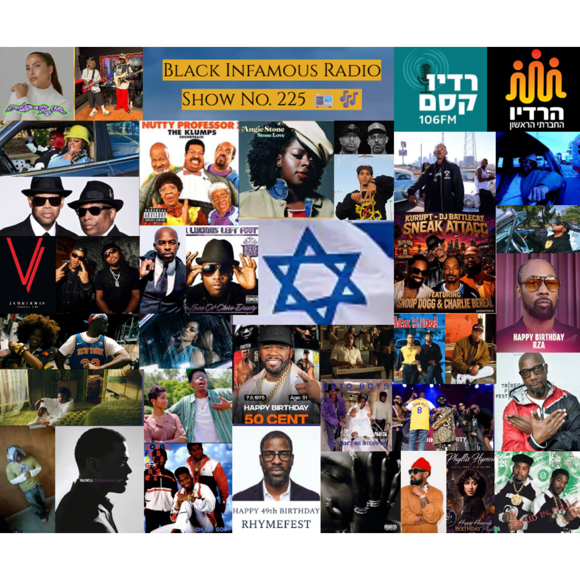 Black Infamous Radio - Show No.225 📻🎶 (Joe Thomas , RZA , Inspectah Deck Tribute & More Special Show) episode artwork