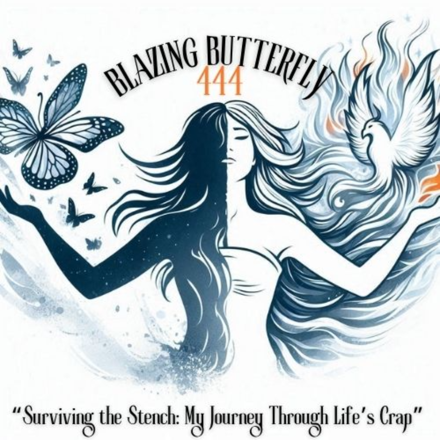 "Surviving the Stench: My Journey Through Life’s Crap” podcast artwork
