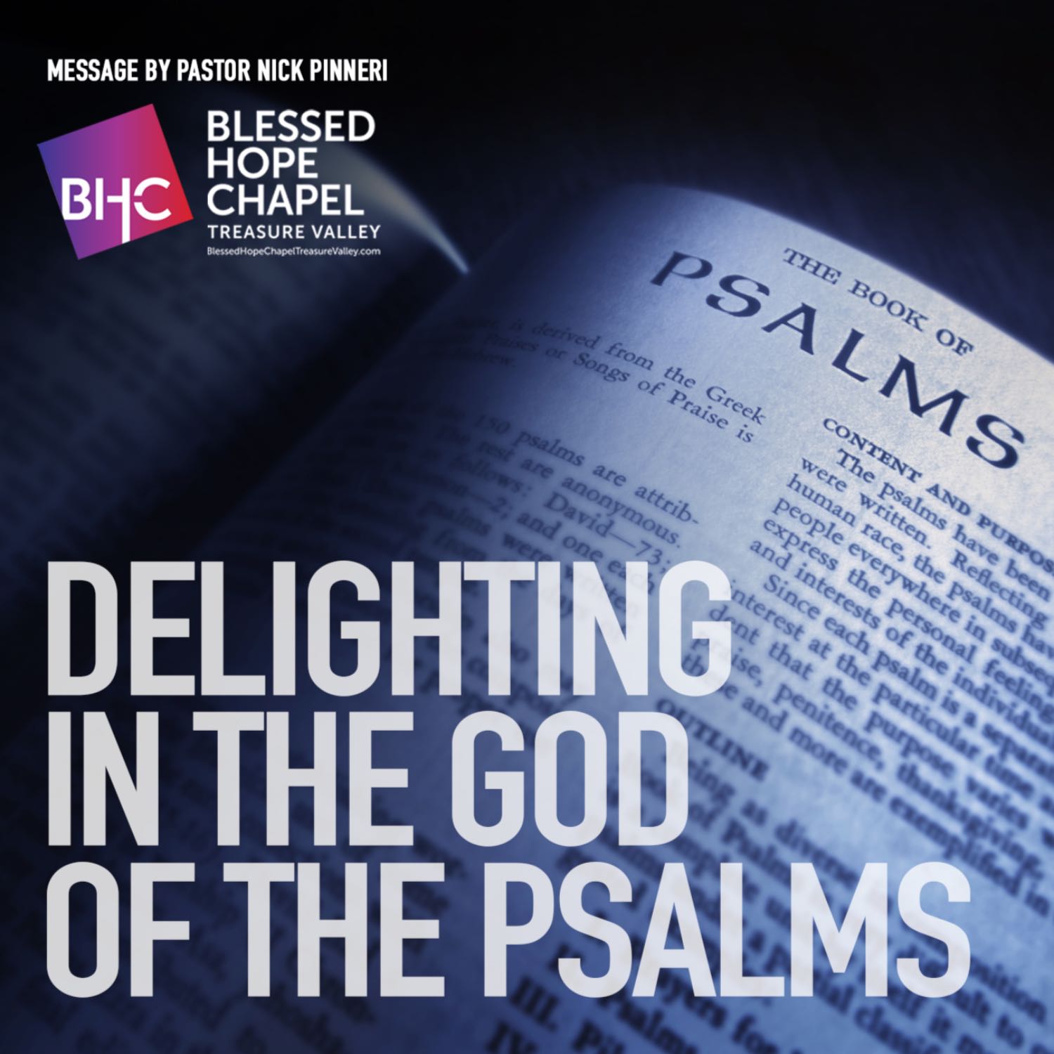 Blessed Hope Chapel Treasure Valley Idaho Sermon Podcast