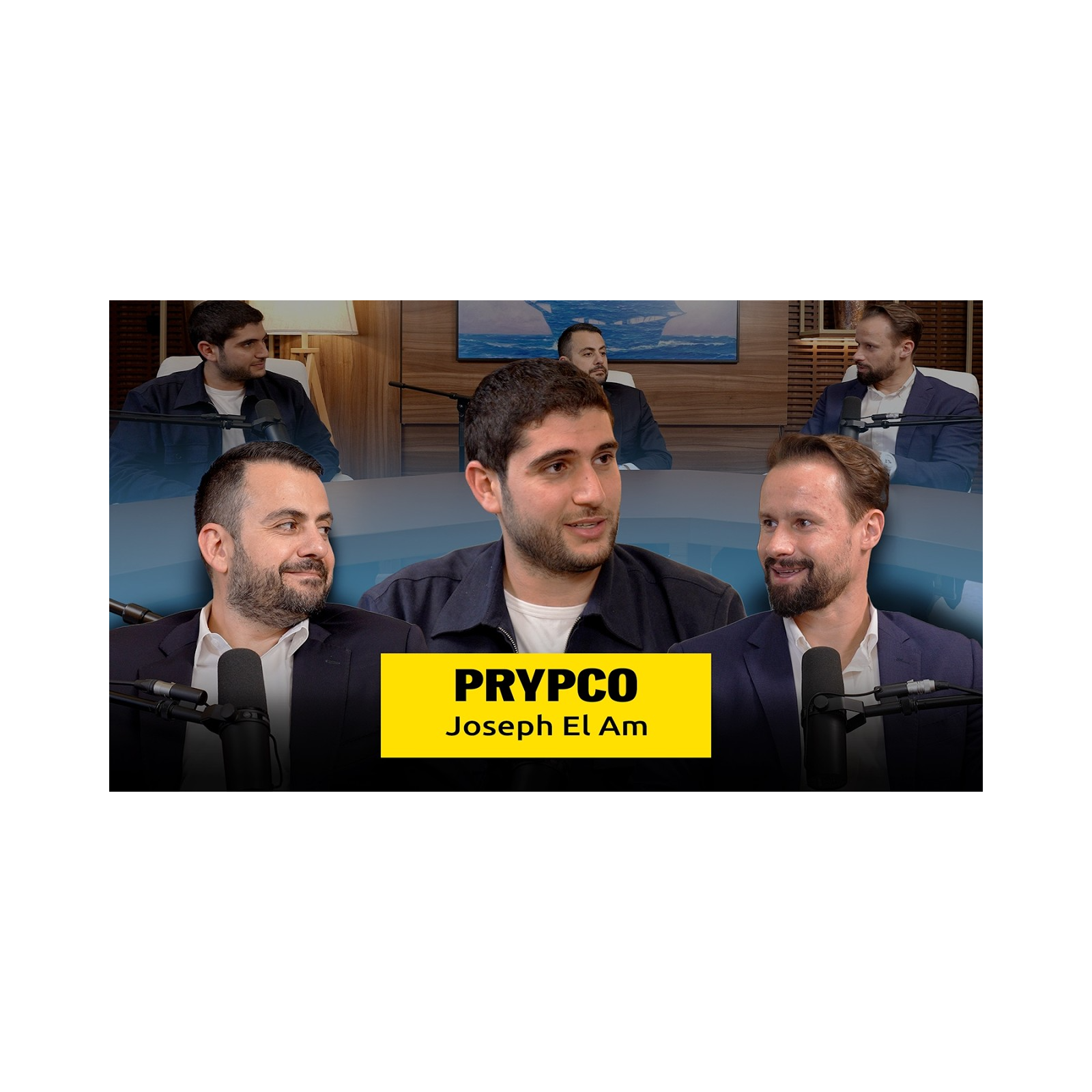 PRYPCO, Joseph El Am, General Manager, with Anton Golub and Demetrios Zamboglou - 25